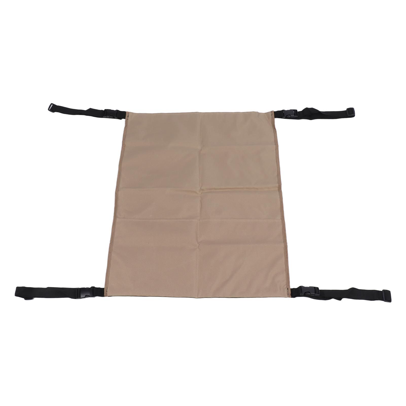 Oxygen Tank Holder Bag 600D Oxford Cloth Hook Design Dual Oxygen Tank Holder for Medical Personal Use Khaki - Image 3