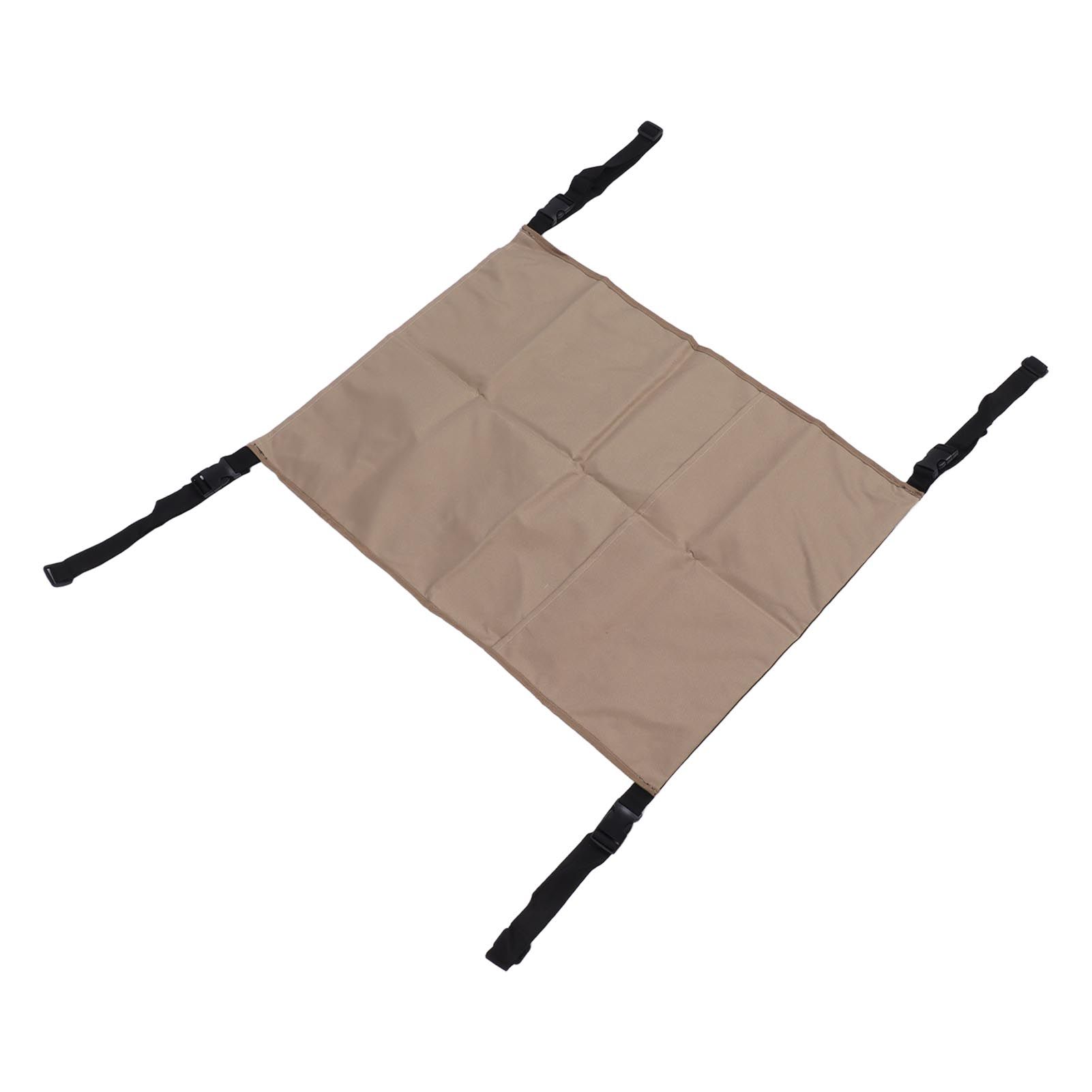 Oxygen Tank Holder Bag 600D Oxford Cloth Hook Design Dual Oxygen Tank Holder for Medical Personal Use Khaki - Image 4