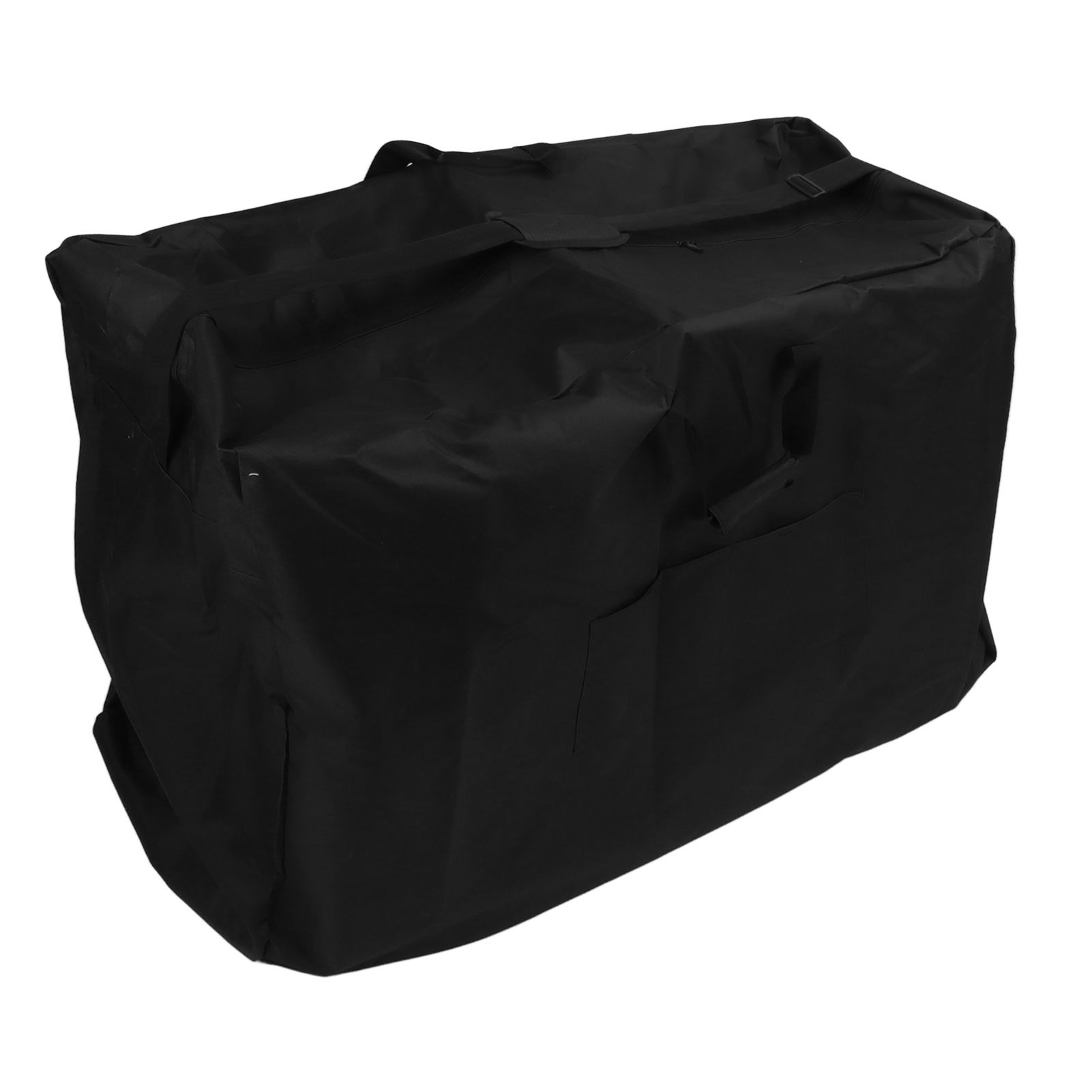Wheelchair Bag Waterproof Large Capacity Oxford Cloth Foldable Wheelchair Travel Bag for Travel Outdoor Black - Image 3