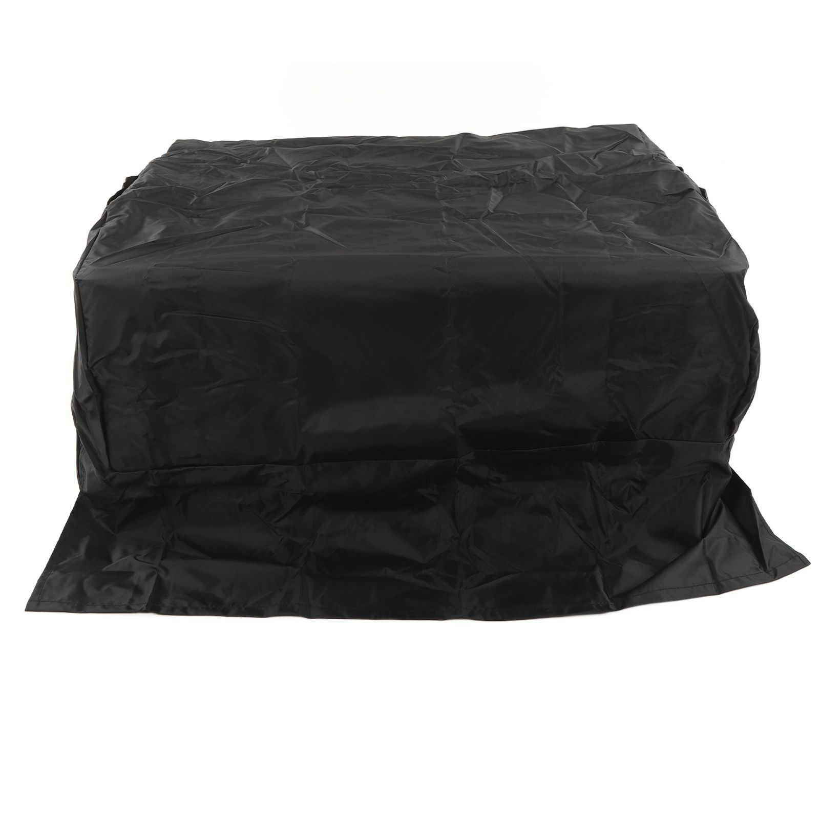 BBQ Grill Cover Waterproof Oxford Cloth Outdoor Rainproof Dustproof Sunproof Built in Grill Top Cover Grill Cover Black - Image 2
