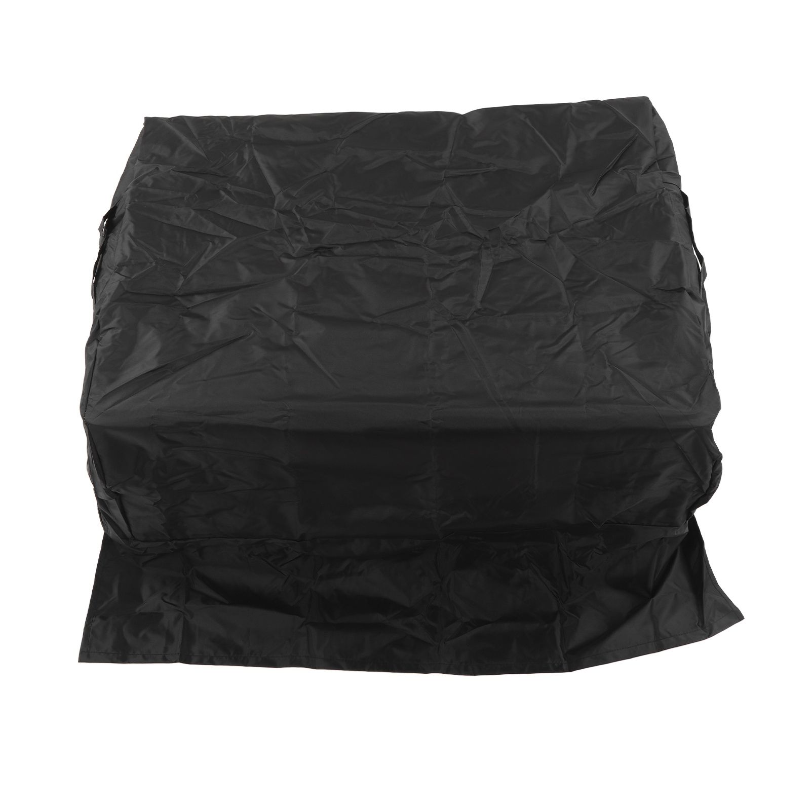 BBQ Grill Cover Waterproof Oxford Cloth Outdoor Rainproof Dustproof Sunproof Built in Grill Top Cover Grill Cover Black - Image 3