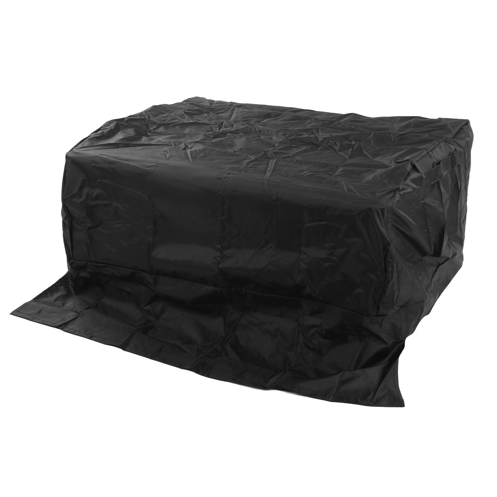BBQ Grill Cover Waterproof Oxford Cloth Outdoor Rainproof Dustproof Sunproof Built in Grill Top Cover Grill Cover Black - Image 4