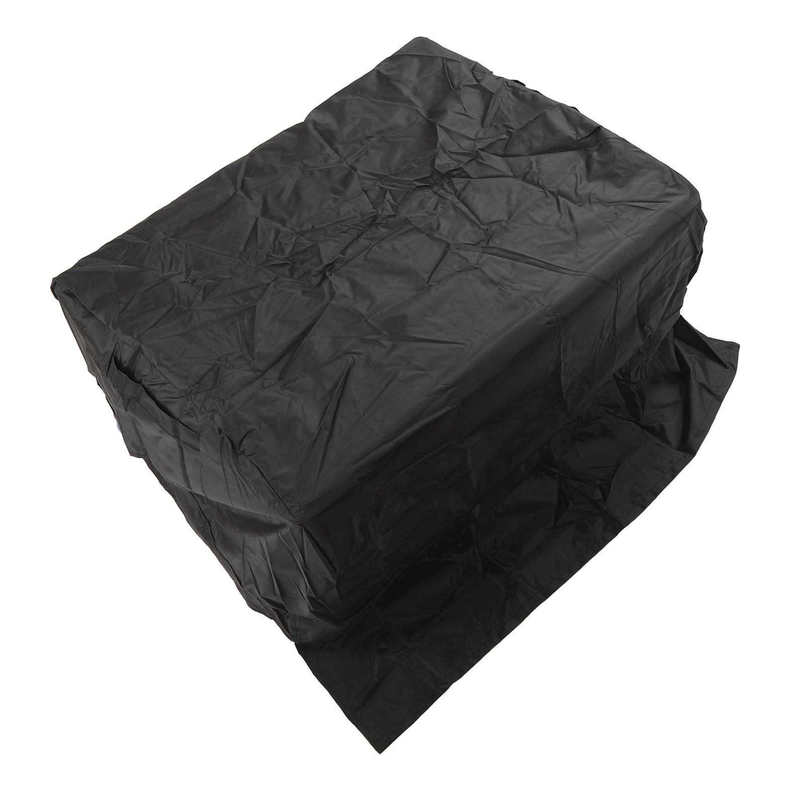 BBQ Grill Cover Waterproof Oxford Cloth Outdoor Rainproof Dustproof Sunproof Built in Grill Top Cover Grill Cover Black - Image 6