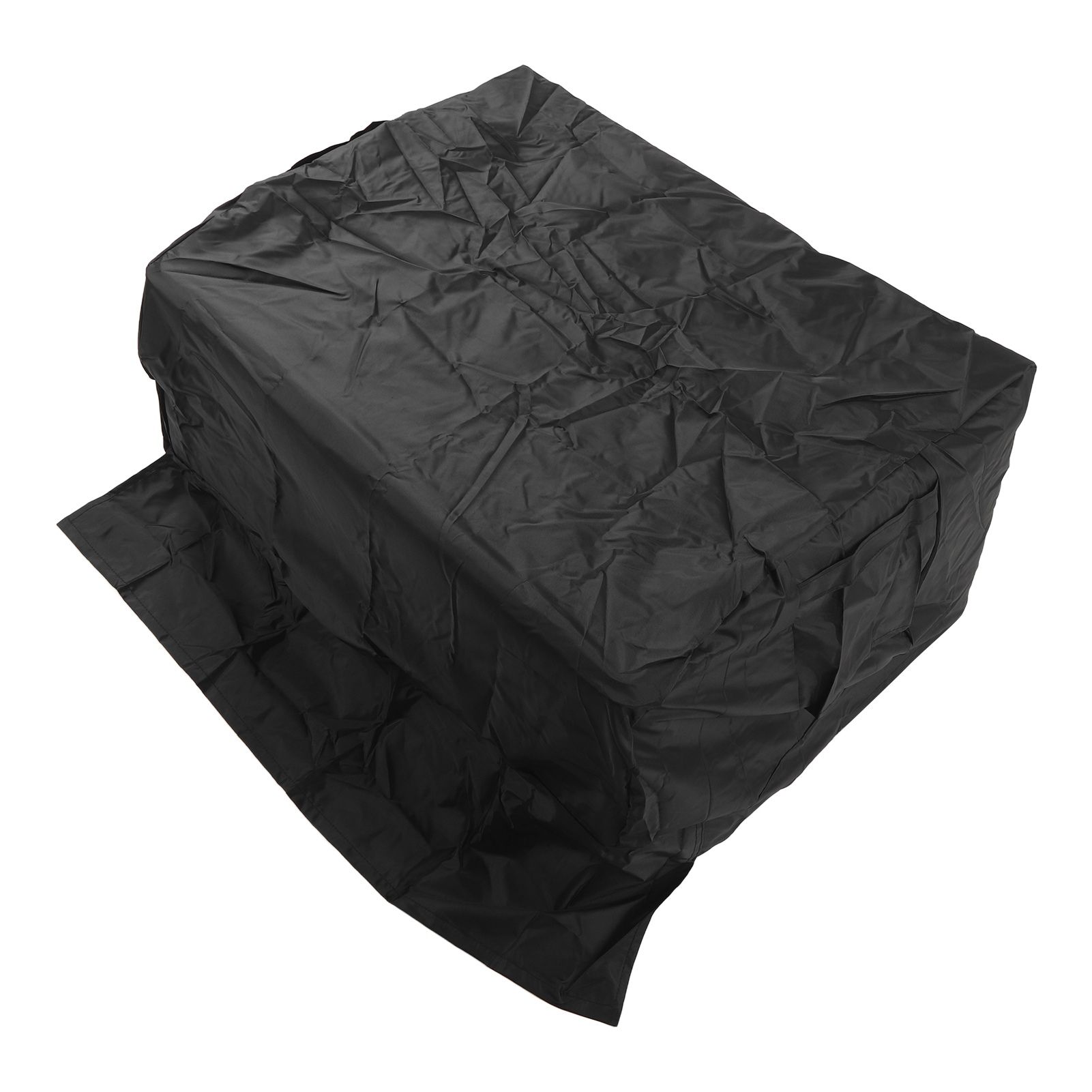 BBQ Grill Cover Waterproof Oxford Cloth Outdoor Rainproof Dustproof Sunproof Built in Grill Top Cover Grill Cover Black - Image 7