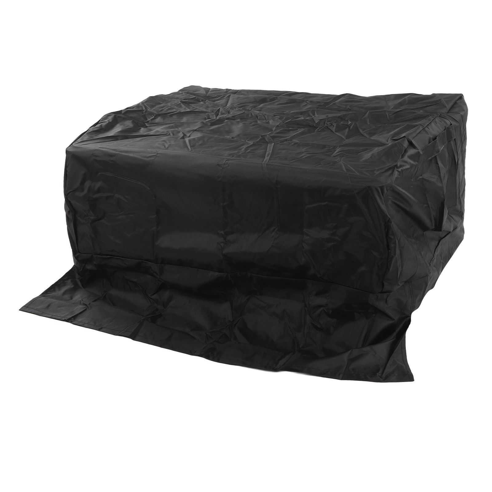 BBQ Grill Cover Waterproof Oxford Cloth Outdoor Rainproof Dustproof Sunproof Built in Grill Top Cover Grill Cover Black - Image 8