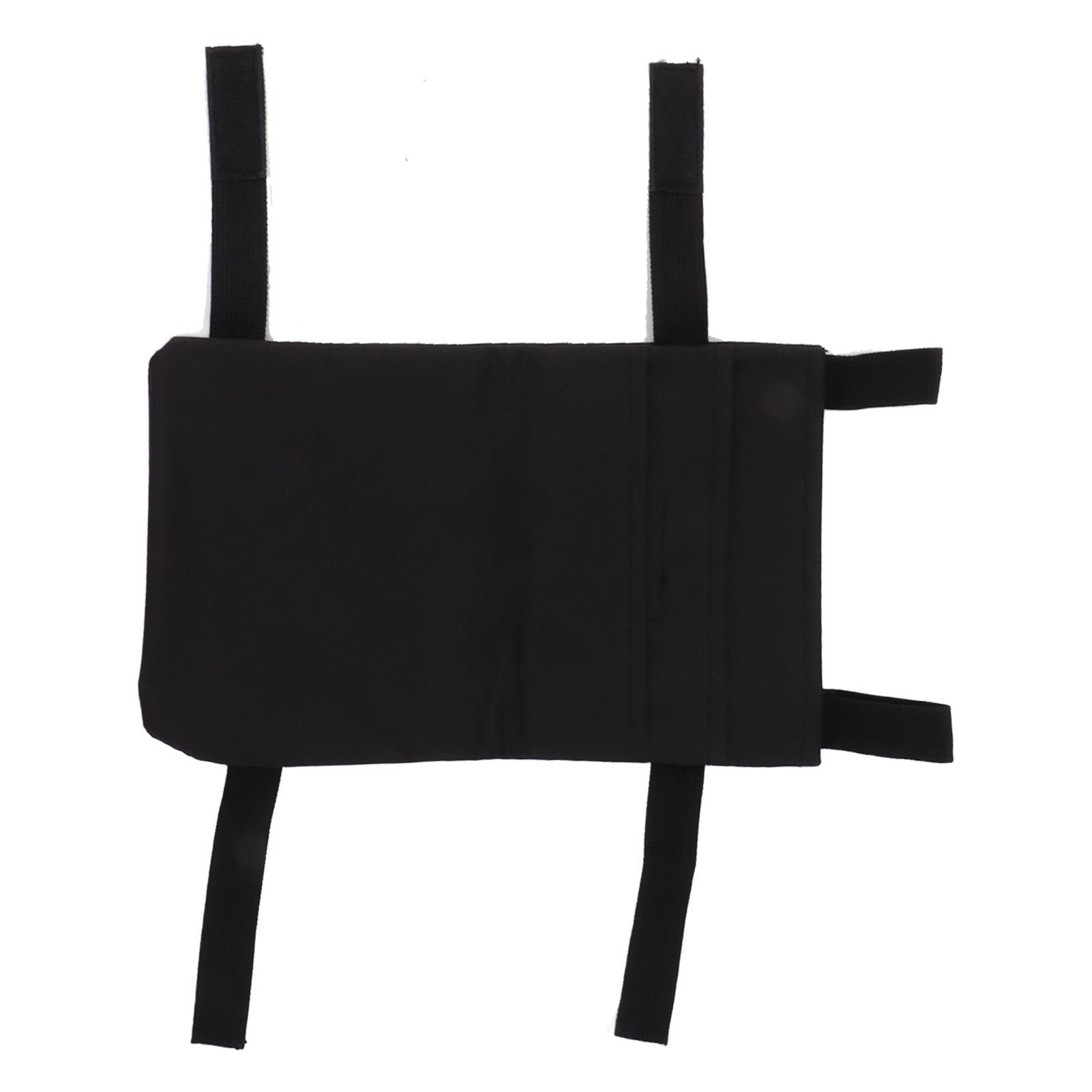 Crutch Storage Bag Hanging Carrying Pocket Pouch Portable Travel Organizer Lightweight for Walking Stick Black - Image 6