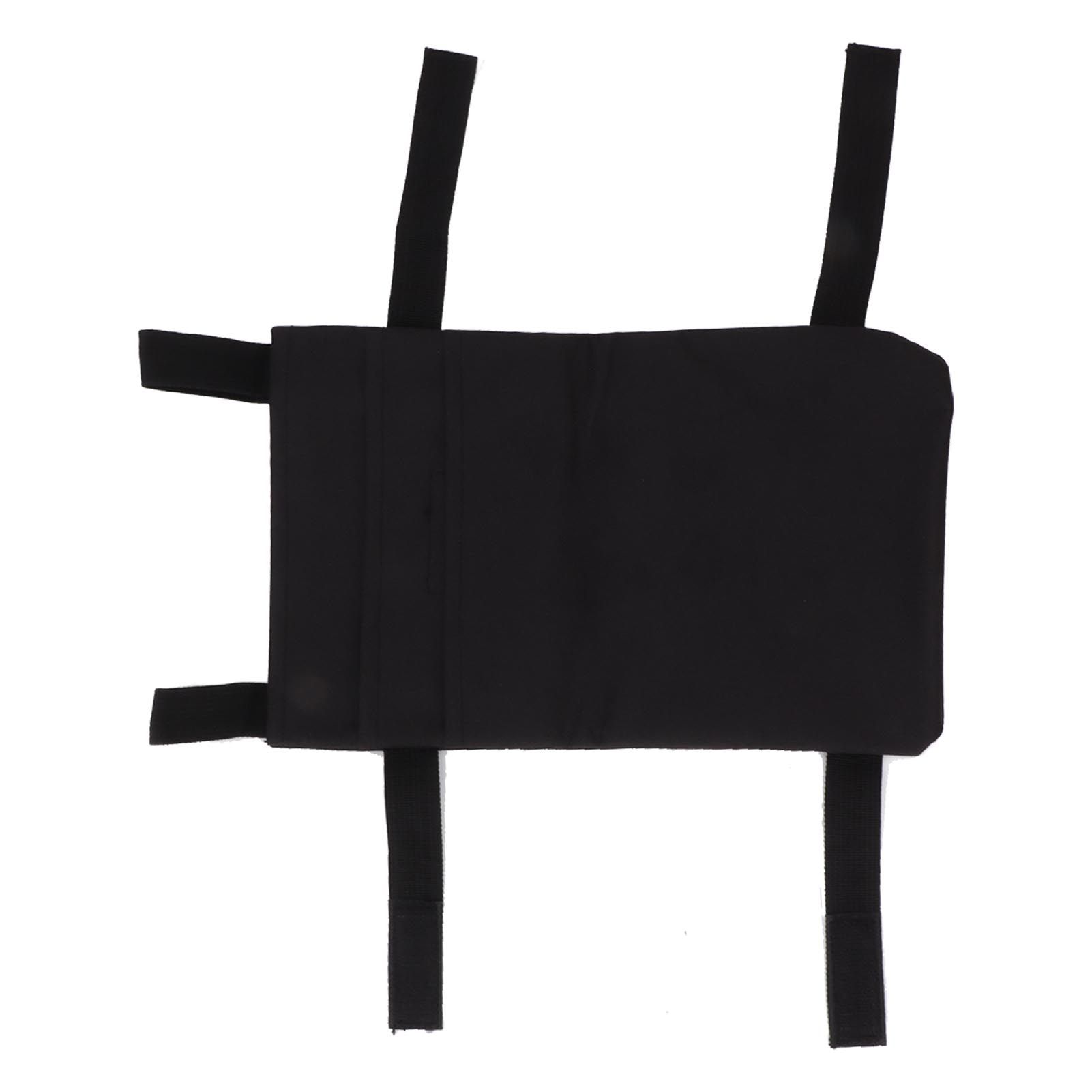 Crutch Storage Bag Hanging Carrying Pocket Pouch Portable Travel Organizer Lightweight for Walking Stick Black - Image 7