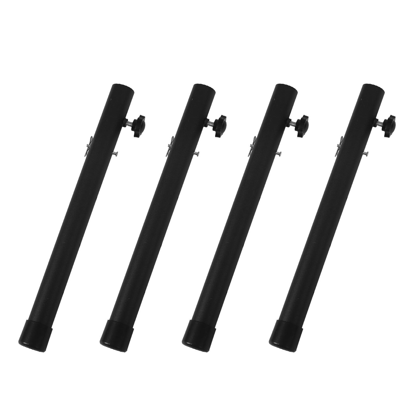 4pcs Table Leg Extenders 44cm Steel Table Leg Risers for Folding Tables Straight Bent Leg - Image 7