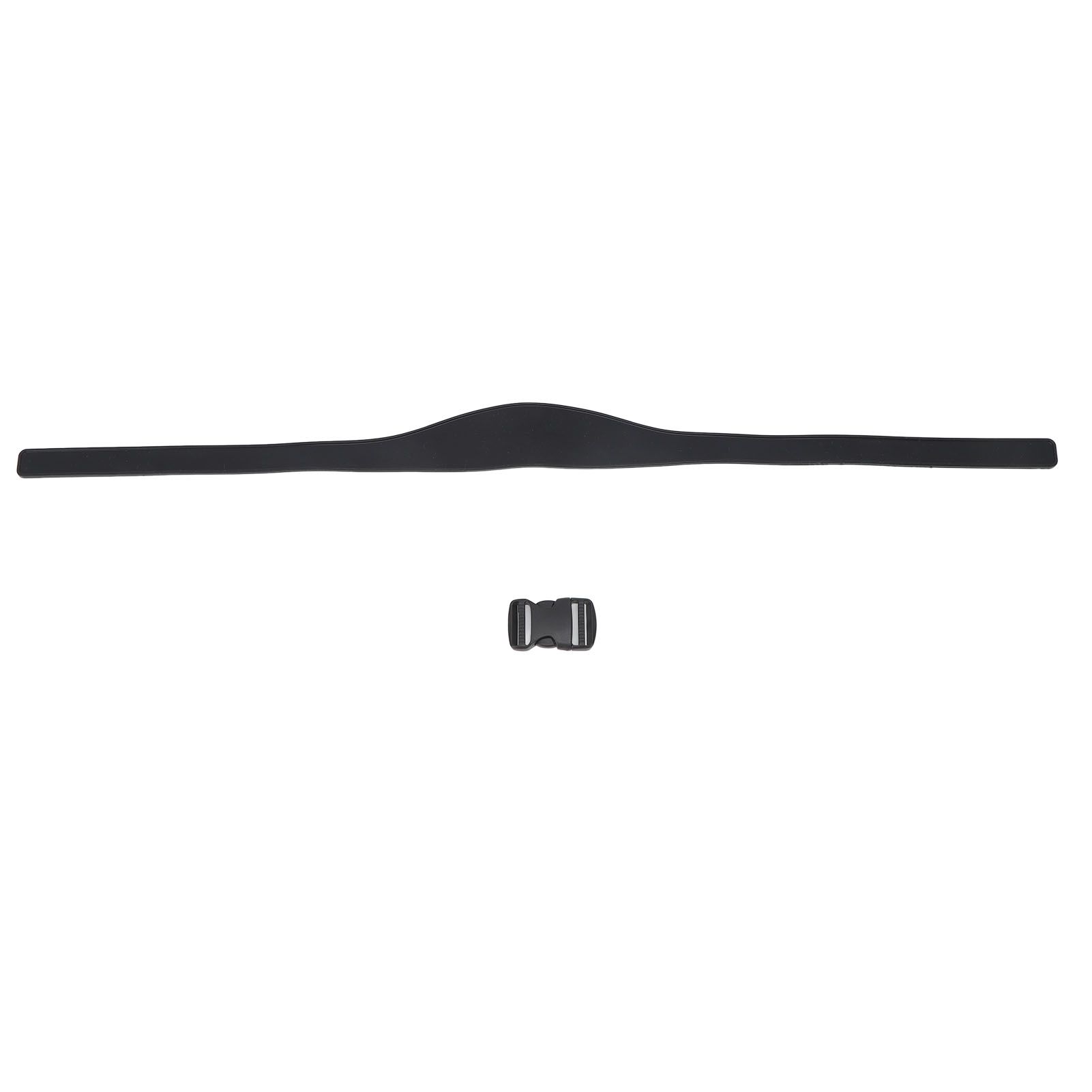 DIY Hair Trimming Template Haircut Band Breathable Curved Degion Silicone Home Hair Trimming Guide for Boys Men Black - Image 1