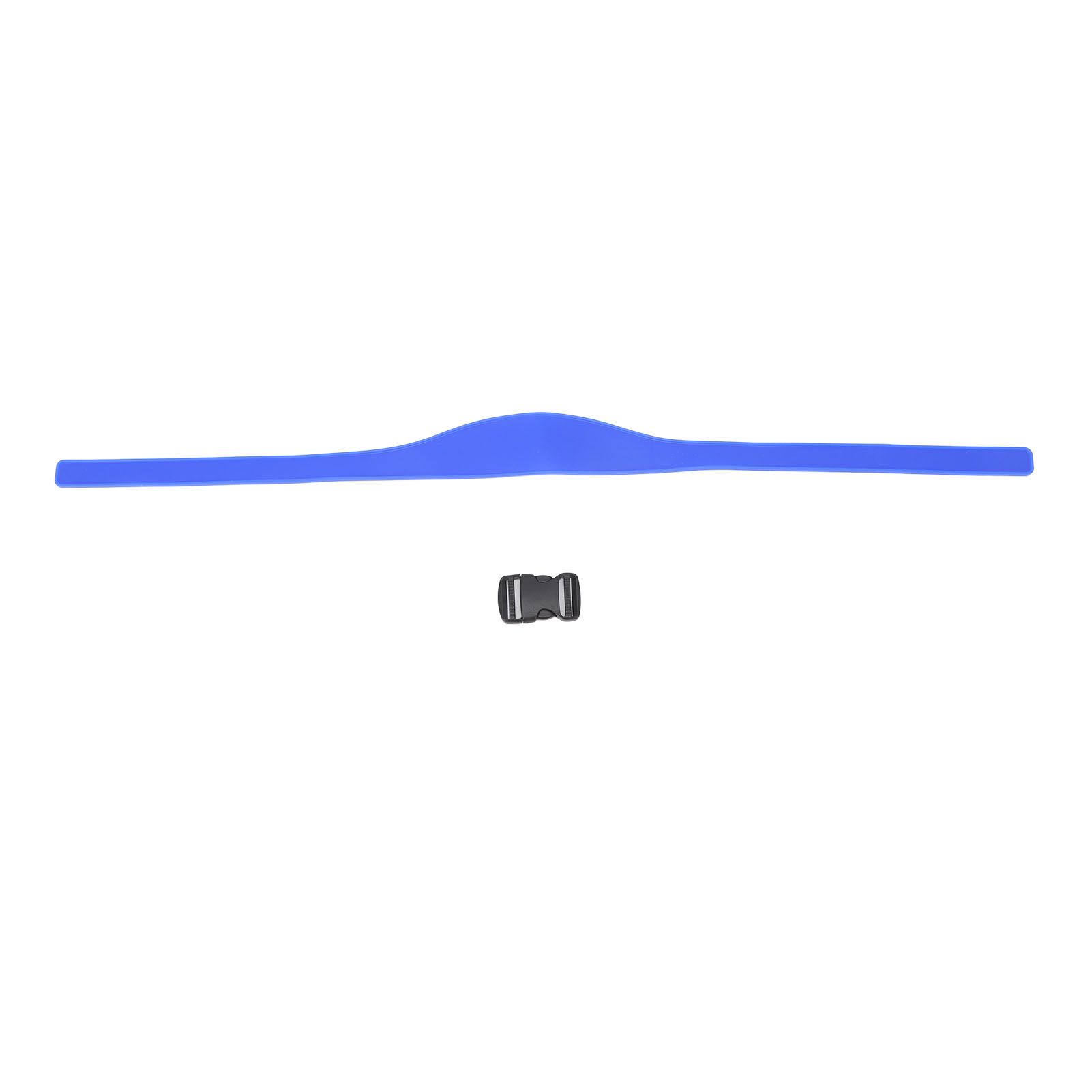 DIY Hair Trimming Template Haircut Band Breathable Curved Degion Silicone Home Hair Trimming Guide for Boys Men Blue - Image 1