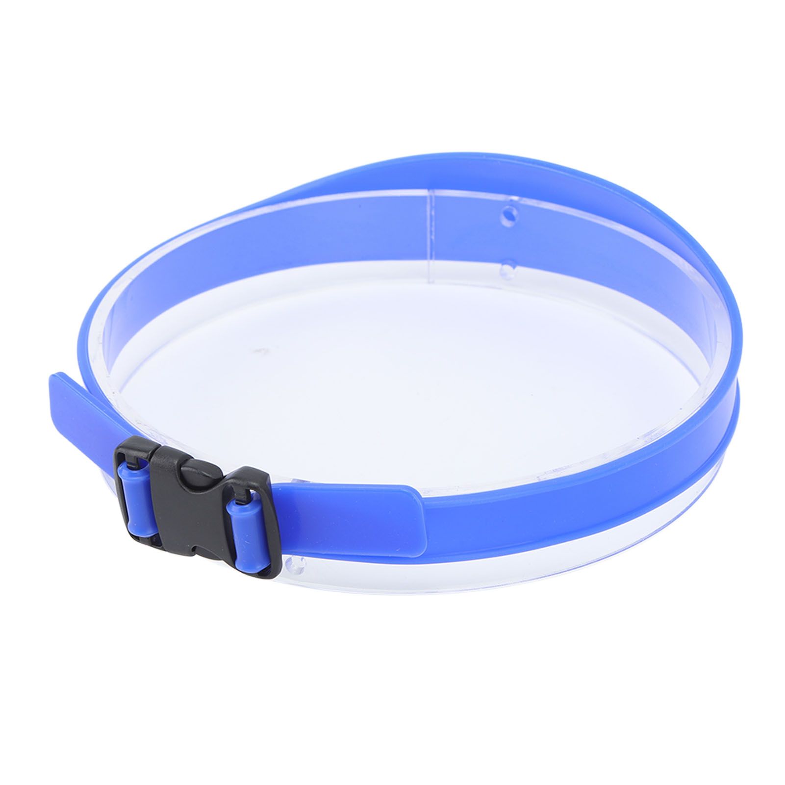 DIY Hair Trimming Template Haircut Band Breathable Curved Degion Silicone Home Hair Trimming Guide for Boys Men Blue - Image 2