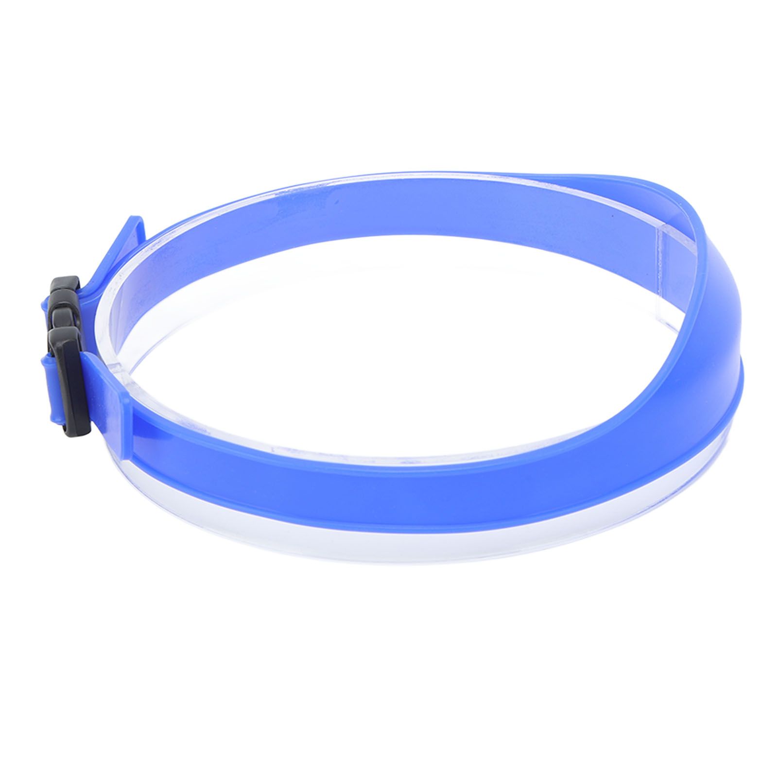 DIY Hair Trimming Template Haircut Band Breathable Curved Degion Silicone Home Hair Trimming Guide for Boys Men Blue - Image 4
