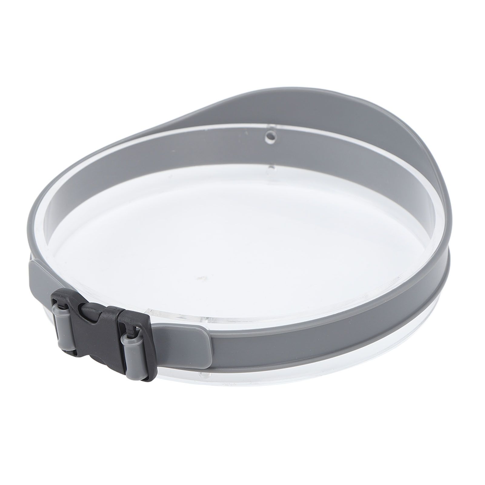DIY Hair Trimming Template Haircut Band Breathable Curved Degion Silicone Home Hair Trimming Guide for Boys Men Grey - Image 3