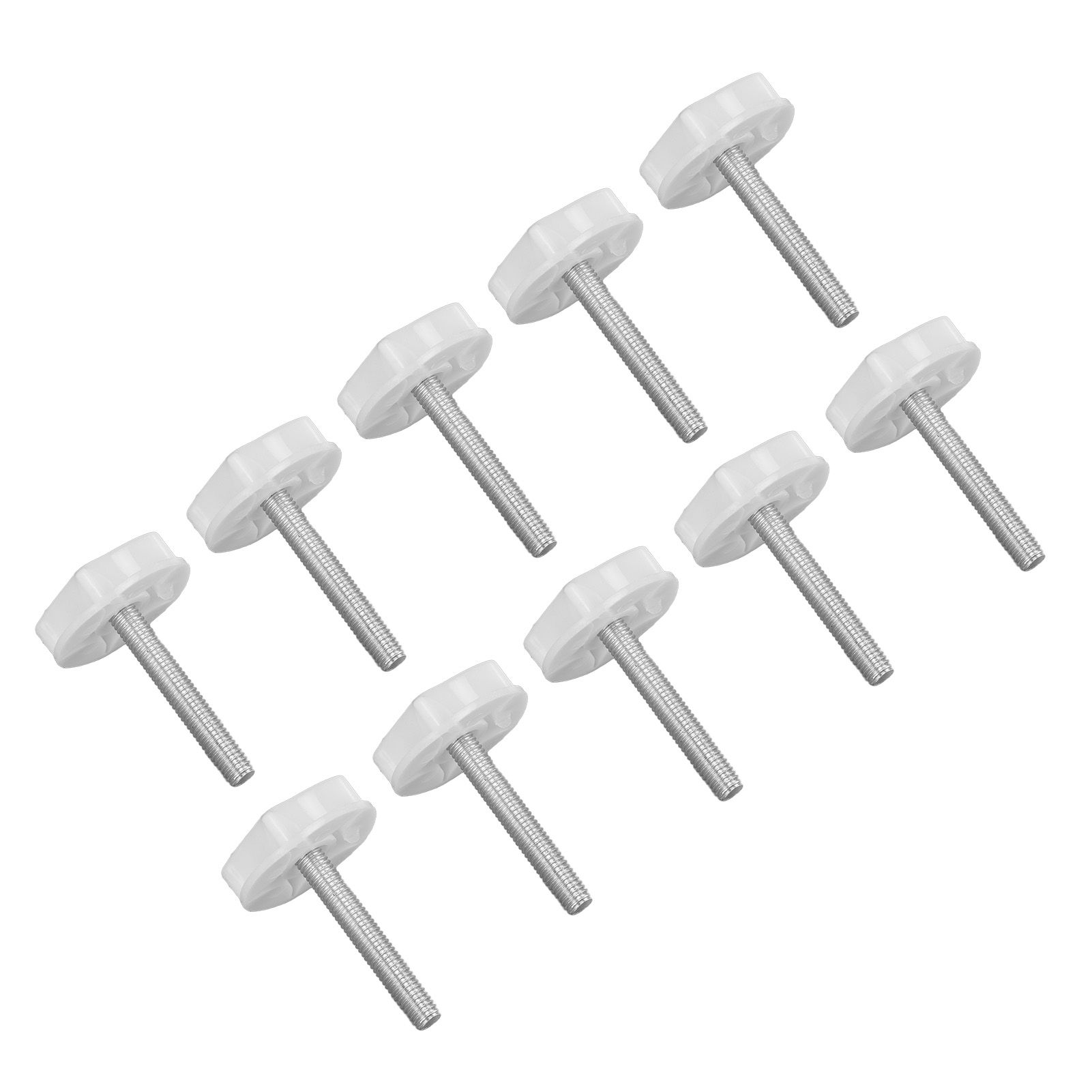 10PCS Leg Levelers Leveling Foot Adjustable PP Iron Screw On Easy Operation Furniture Levelers for Headboard Furniture - Image 3