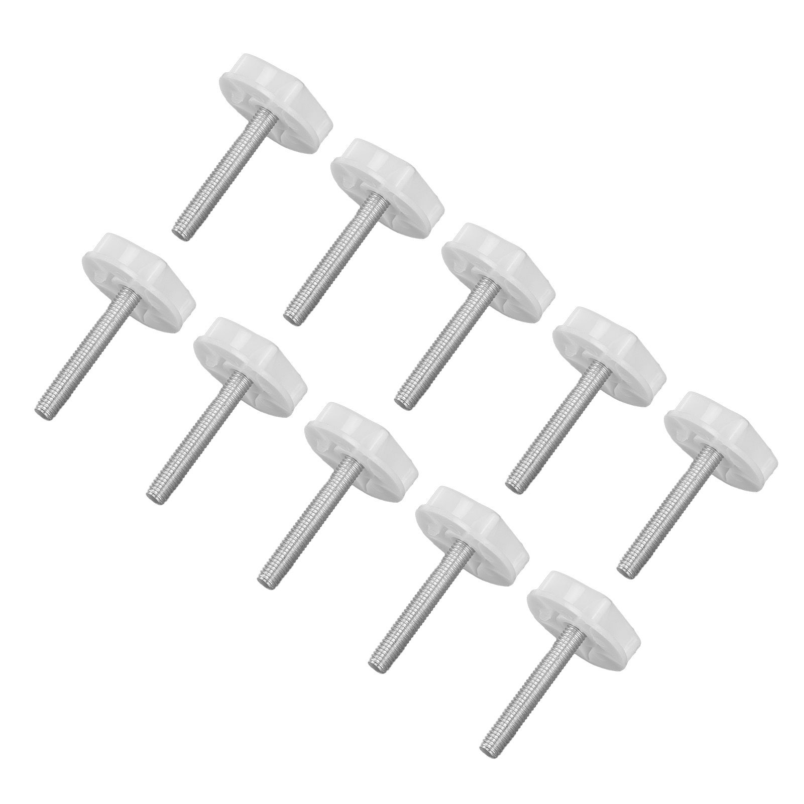 10PCS Leg Levelers Leveling Foot Adjustable PP Iron Screw On Easy Operation Furniture Levelers for Headboard Furniture - Image 7