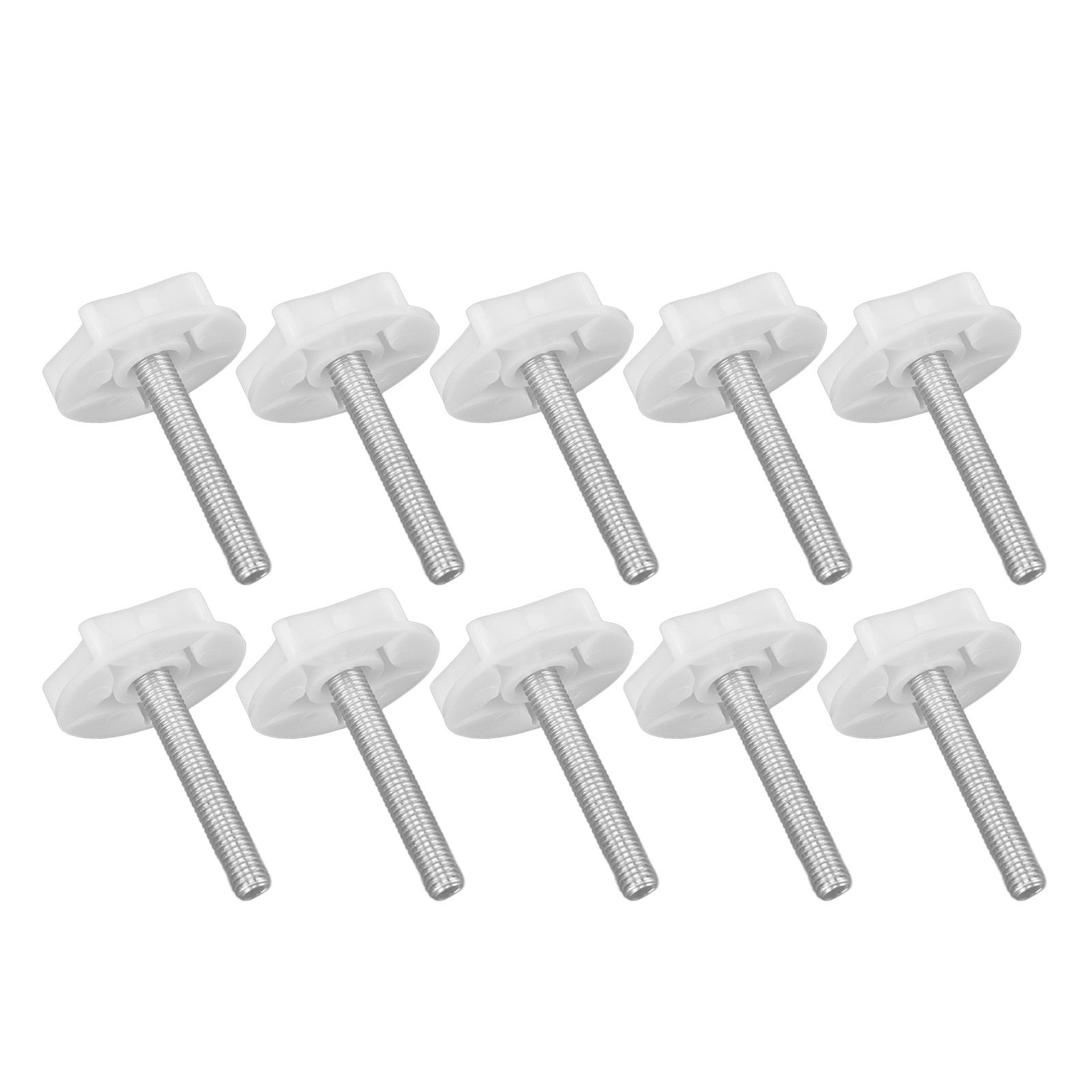 10PCS Leg Levelers Leveling Foot Adjustable PP Iron Screw On Easy Operation Furniture Levelers for Headboard Furniture - Image 8