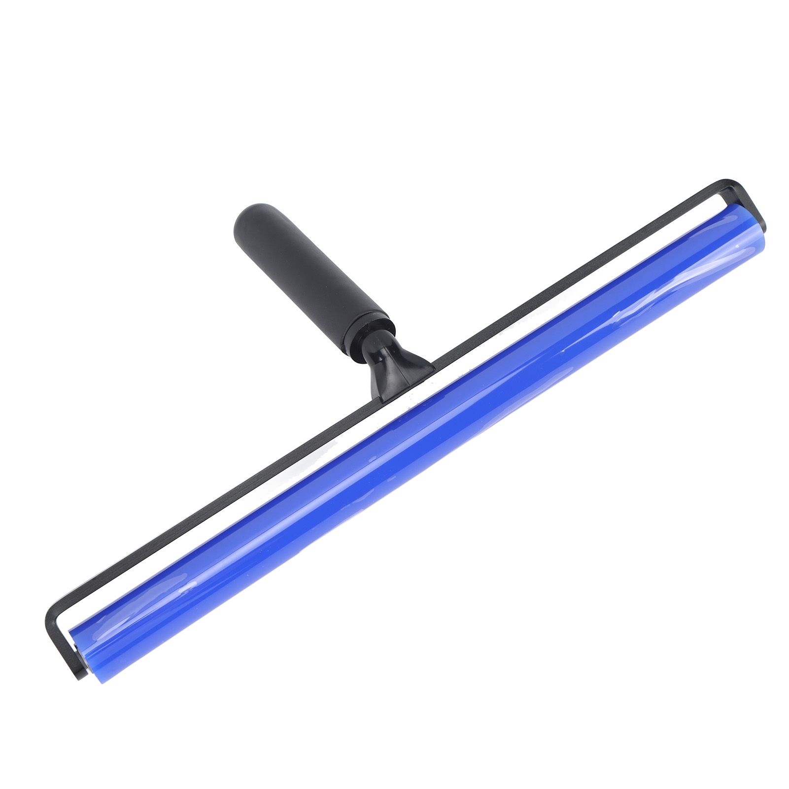 Static Roller Dust Removal Roller Super Sticky Blue Silicone Soft Static Action Cleaner Roller with Black Handle 16in - Image 8