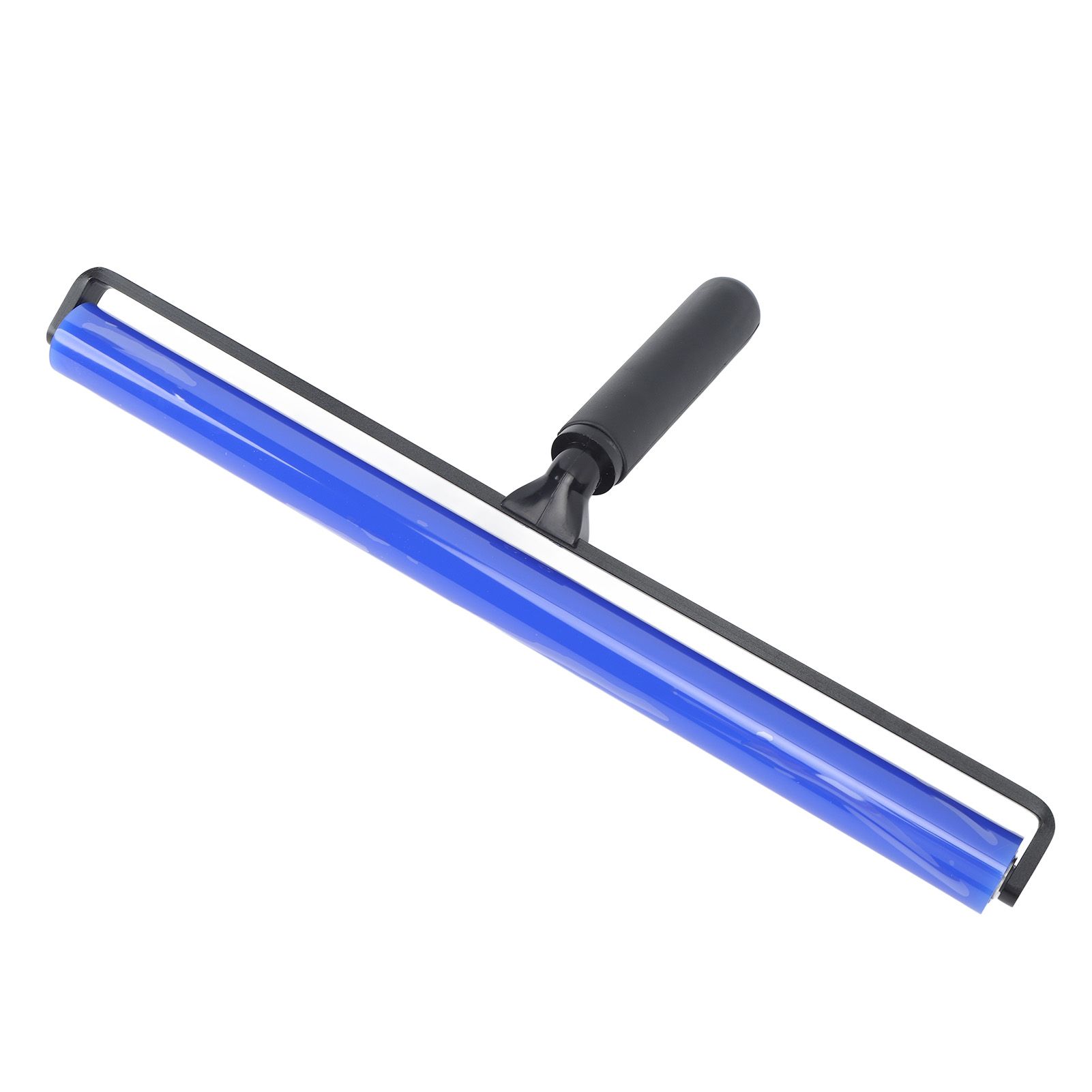 Static Roller Dust Removal Roller Super Sticky Blue Silicone Soft Static Action Cleaner Roller with Black Handle 18in - Image 7
