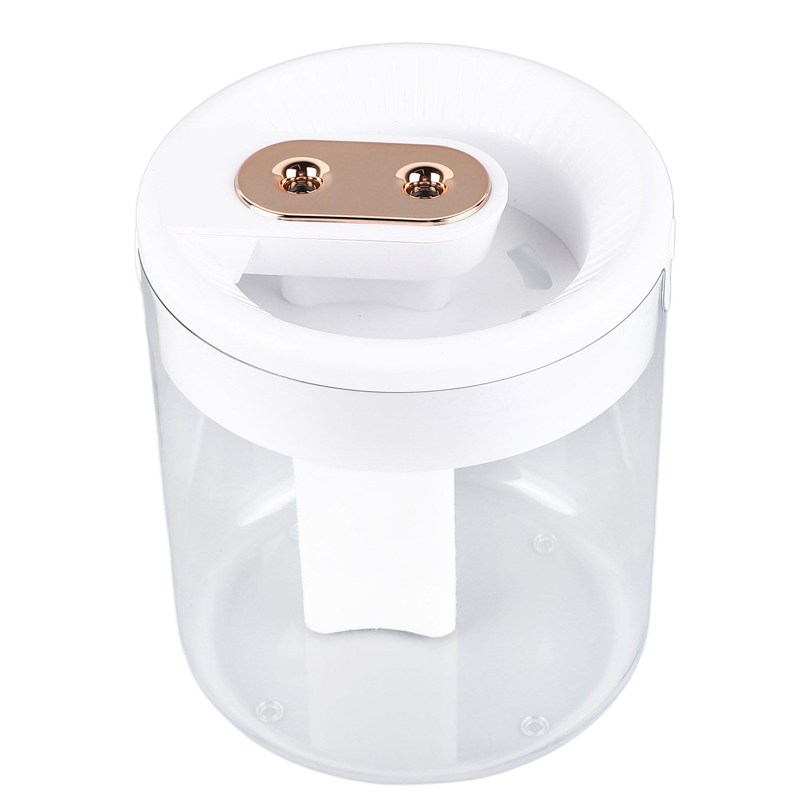 Humidifier 2L White Large Capacity Double Nozzle Mist Humidifier Home Bedroom Office Mute USB Night Light Air Vaporizer - Image 3