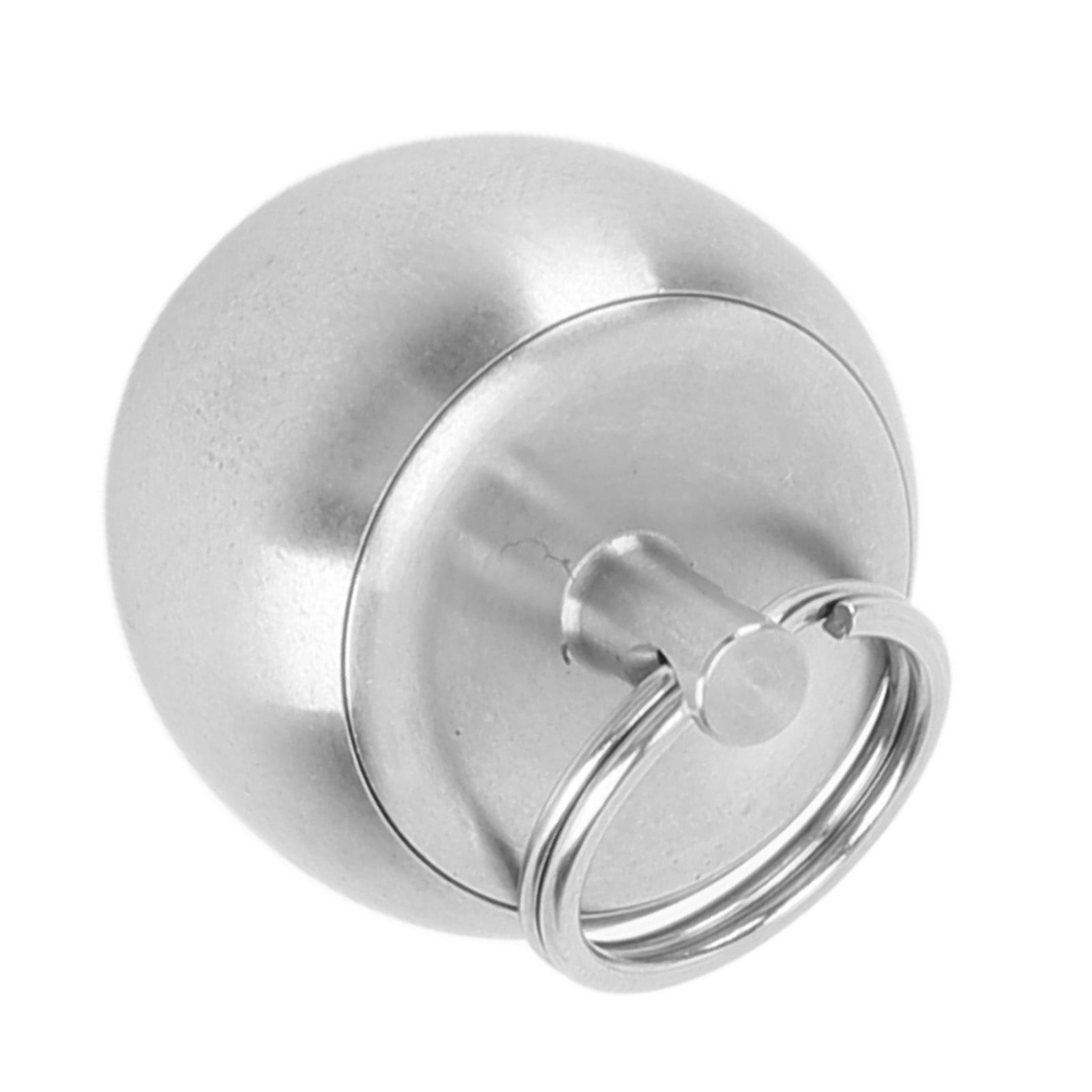 Portable Medicine Bottle Stainless Steel Mini Capsules Box Daily Medicine Container Case with Bead Chain for Outdoor Camping Travel - Image 6