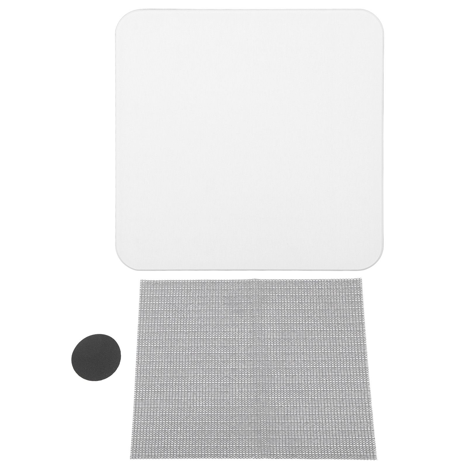Diatomaceous Earth Bath Mat Super Absorbent Quick Dry Antislip Bath Mat Shower Rug for Bathroom White 30x30cm/11.8x11.8in - Image 1
