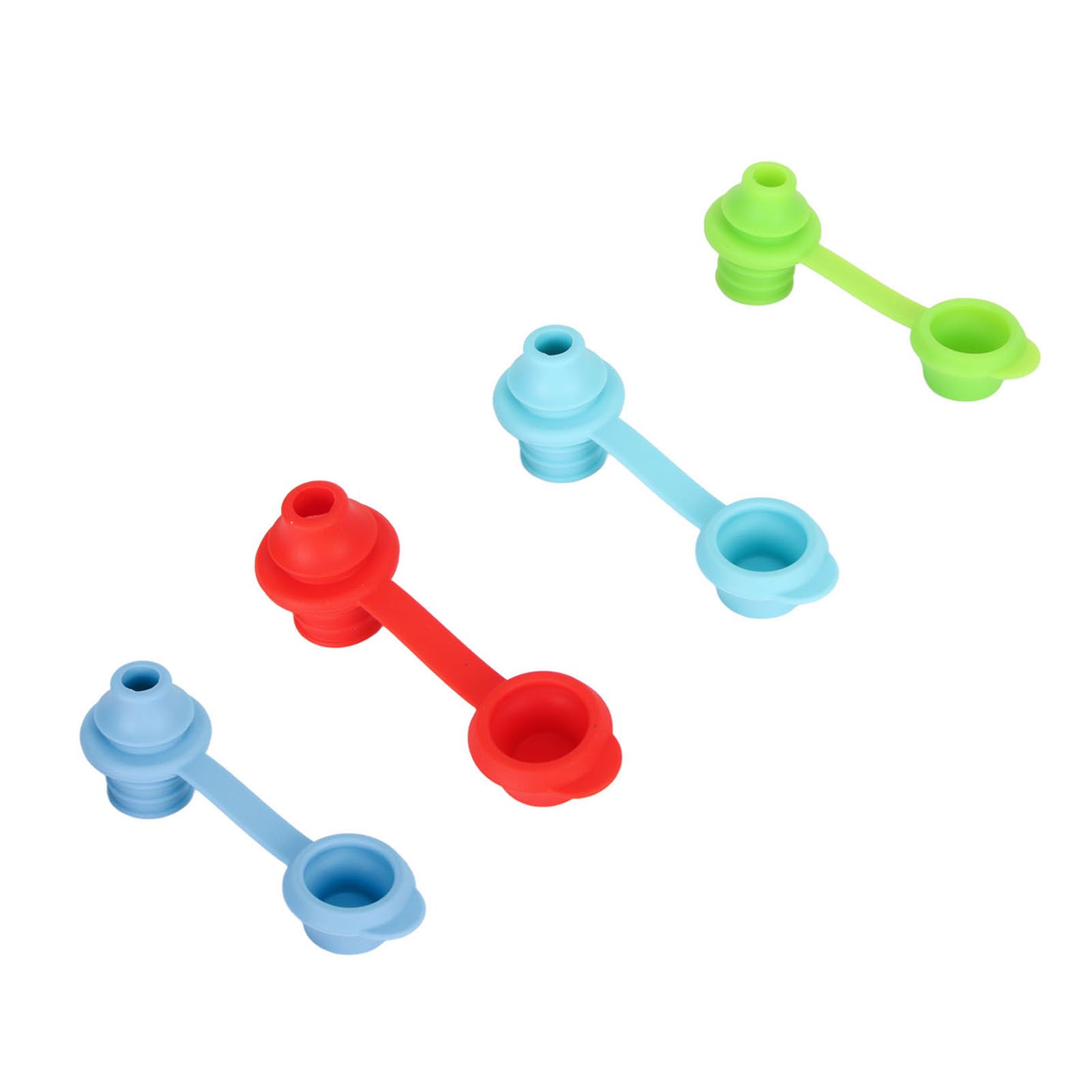 4Pcs Sipping Spout Bottle Top Spout Silicone Bottle Top Sippy Spout for Kids Children - Image 1