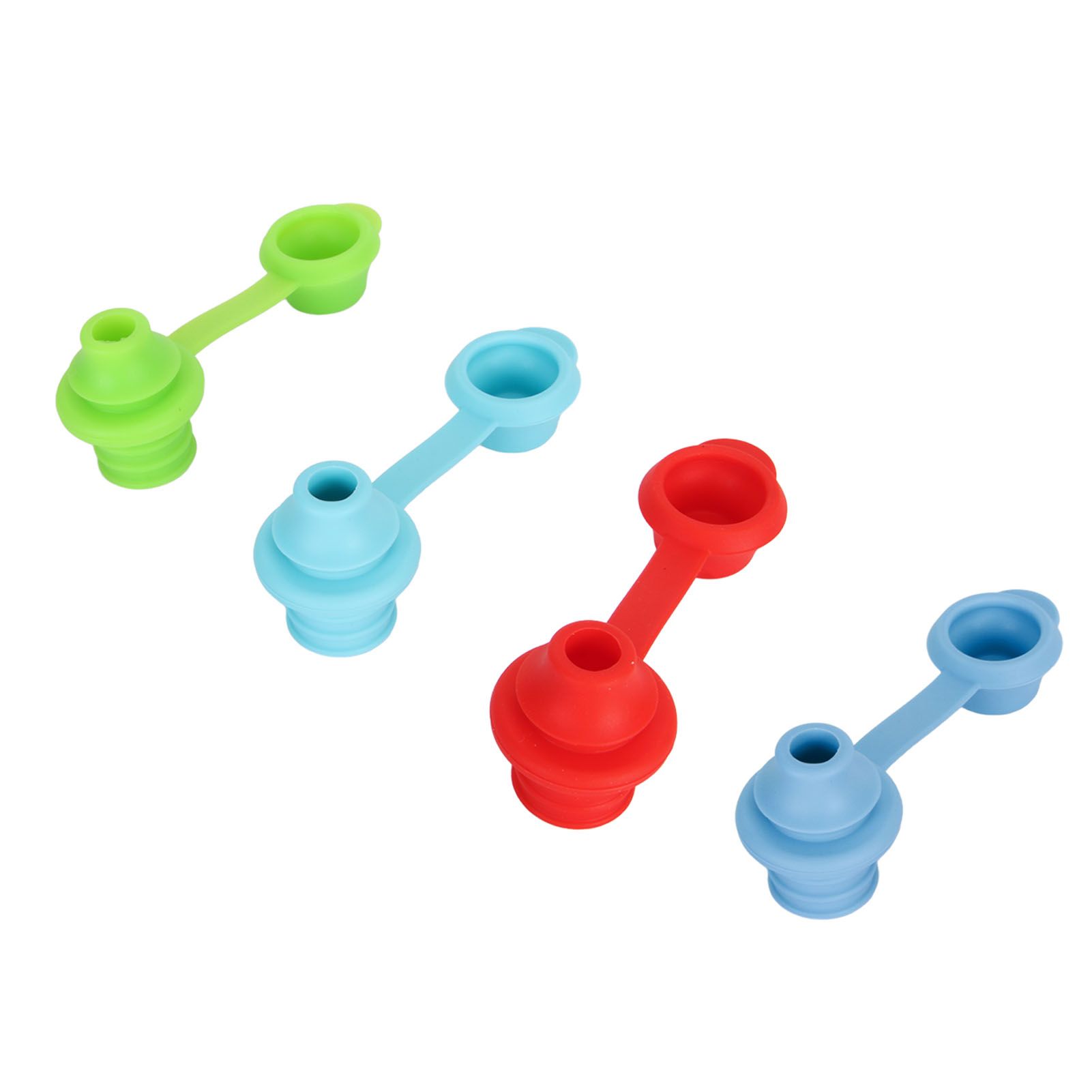 4Pcs Sipping Spout Bottle Top Spout Silicone Bottle Top Sippy Spout for Kids Children - Image 2