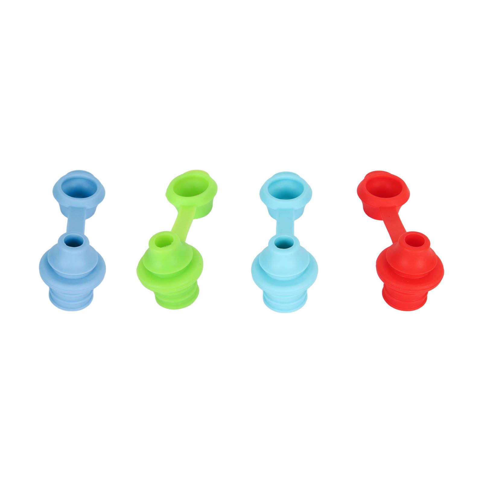 4Pcs Sipping Spout Bottle Top Spout Silicone Bottle Top Sippy Spout for Kids Children - Image 3