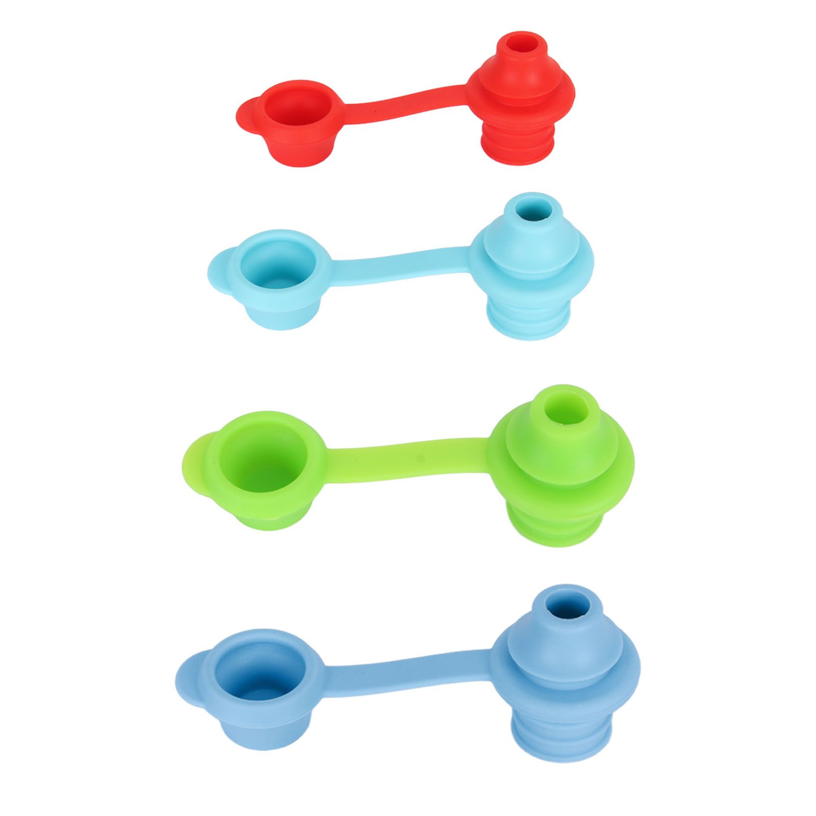 4Pcs Sipping Spout Bottle Top Spout Silicone Bottle Top Sippy Spout for Kids Children - Image 5