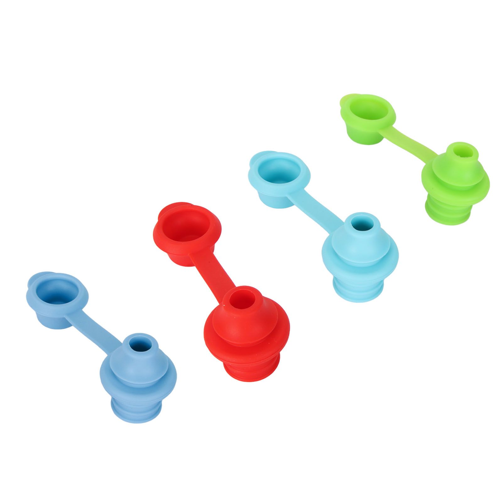 4Pcs Sipping Spout Bottle Top Spout Silicone Bottle Top Sippy Spout for Kids Children - Image 8