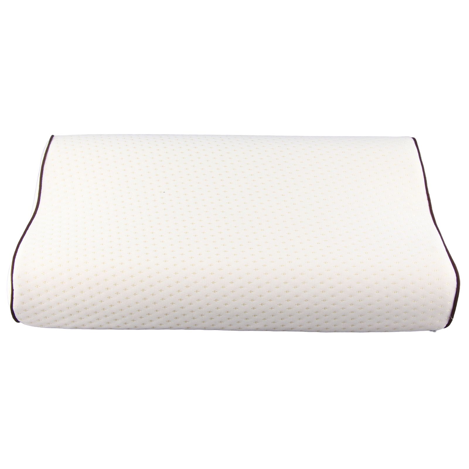 Memory Foam Pillow Slow Rebound Wavy Sleeping Pillow Shoulder Cervical Support Pillow 50x30cm - Image 1