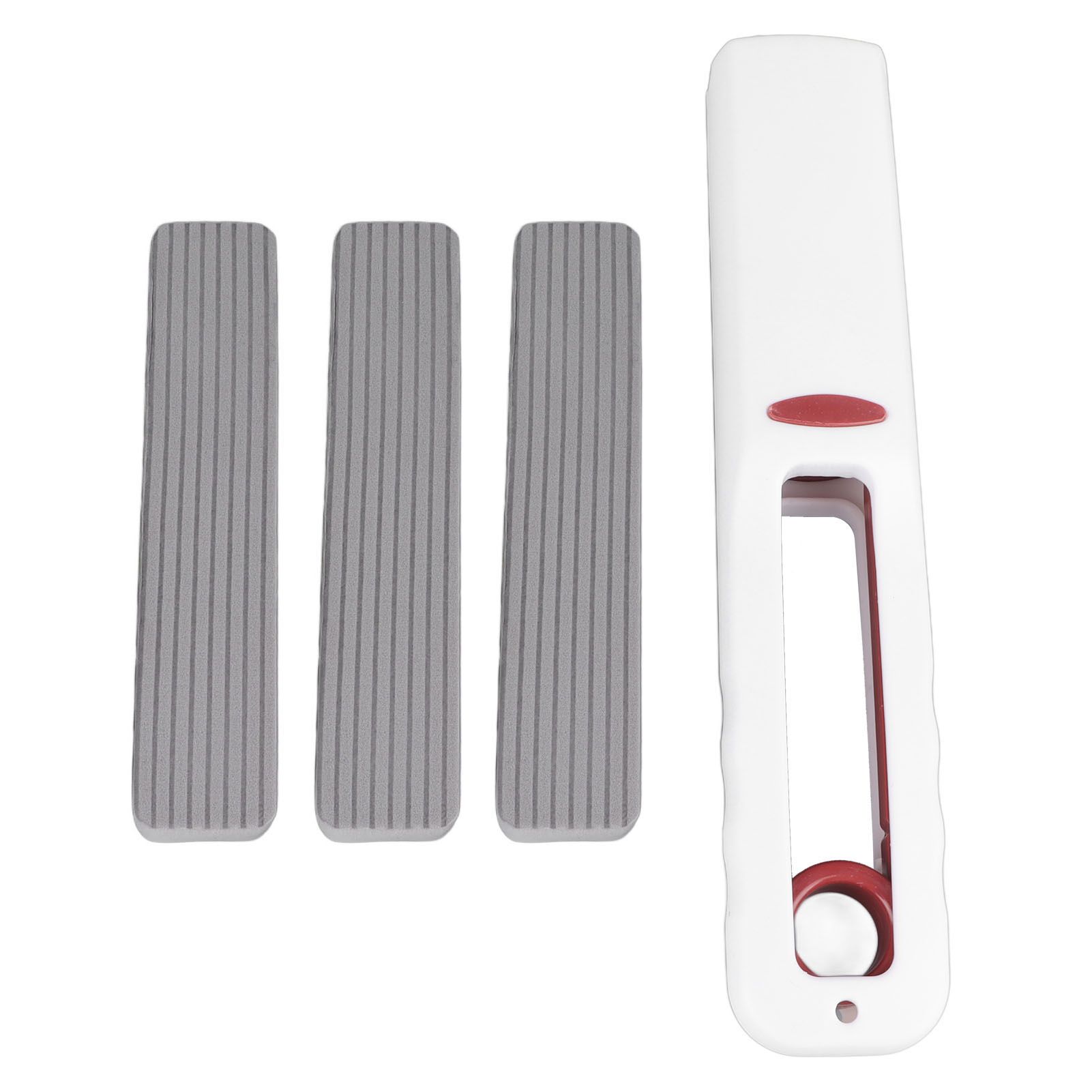 Portable Self Squeeze Mini Mop Wet and Dry Use Lazy Strong Absorbent Mop for Bathroom Kitchens One Pole (3 Mop Heads) - Image 1