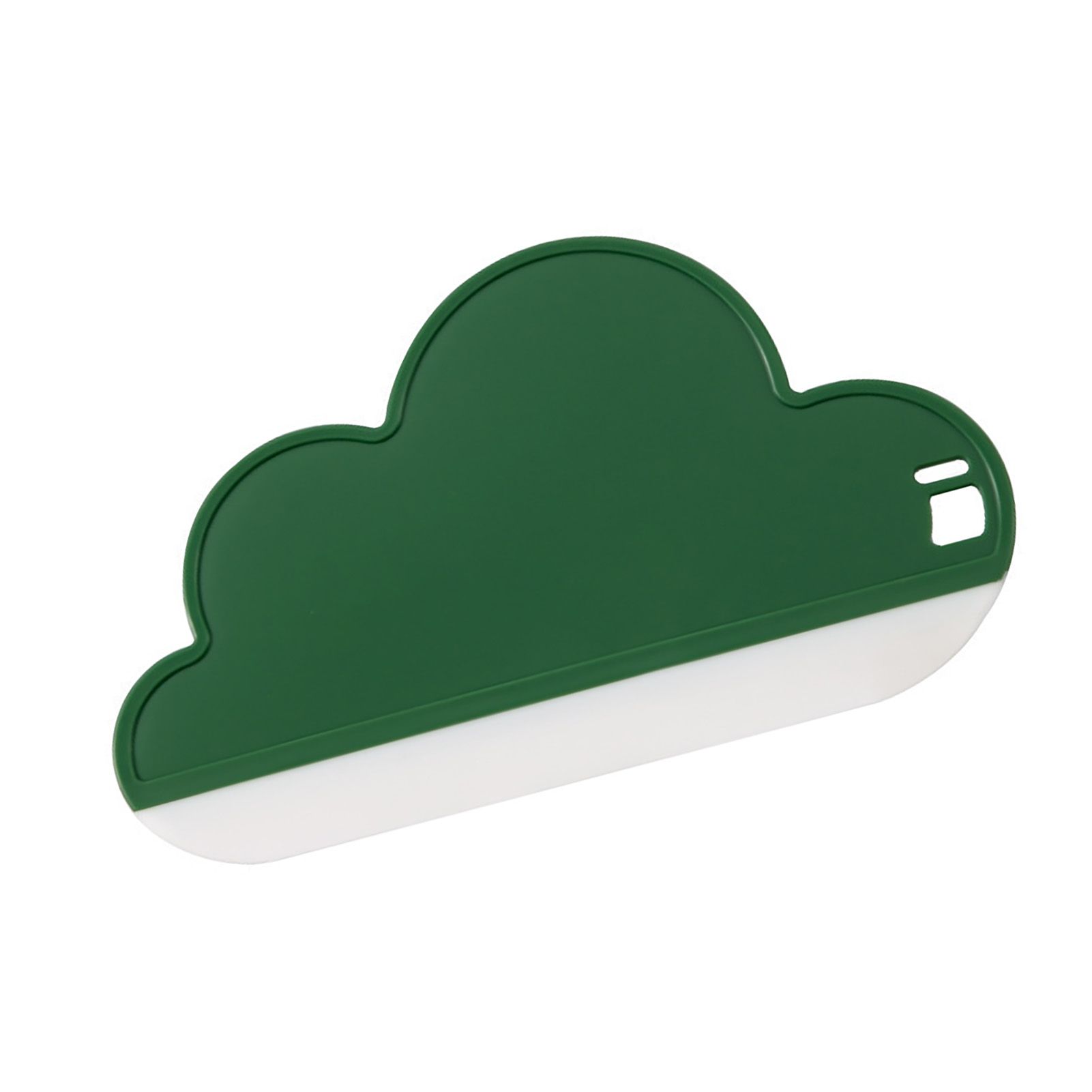 Water Blade PP Silicone Squeegee Efficient Fog Removal Hangable Mini Water Wiper for Bathroom Kitchen Window Green - Image 2