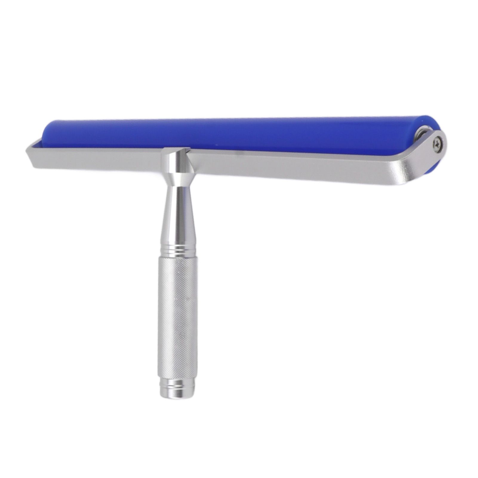 Silicone Screen Film Roller Blue Iron Bearing Anti Static High Resilience Silicone Manual Roller for Screen 10in - Image 4