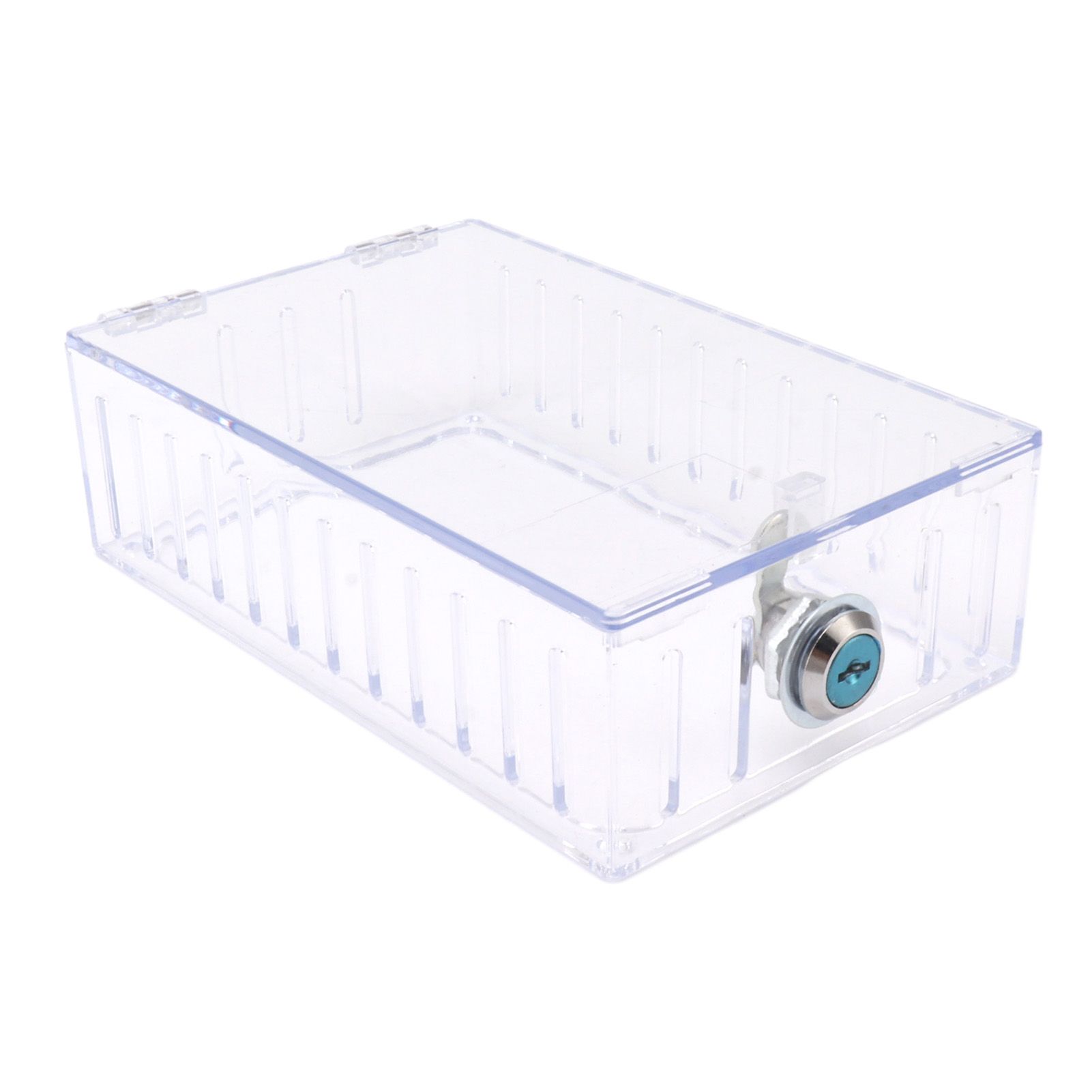 Thermostat Lock Box Large Universal Home Locking Thermostat Guard Clear Cover with Key for Thermostat On Wall - Image 8
