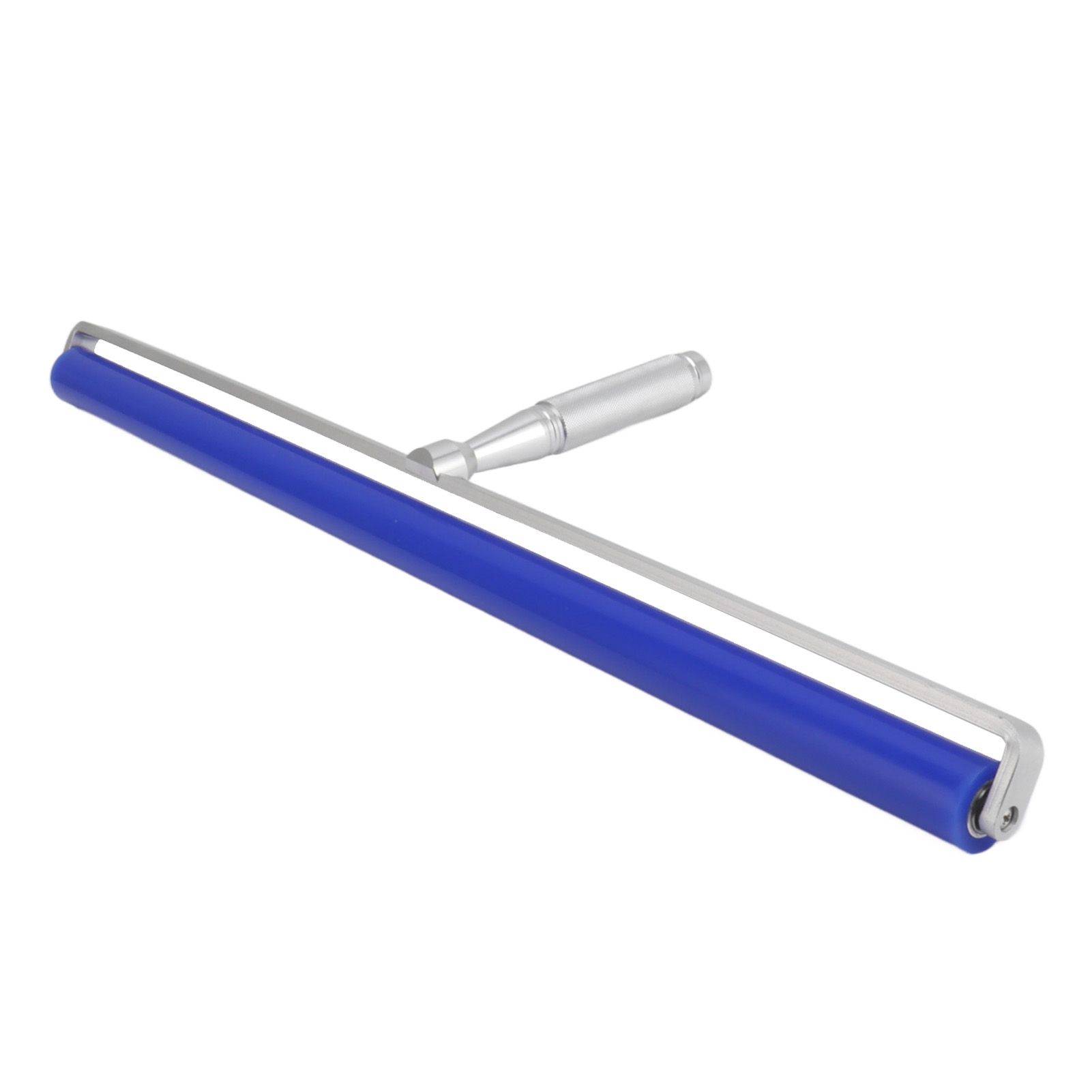 Blue Silicone Manual Roller Static Cleaner Tool Sticky Roller for Screen Film Hair Dust Remover Low Viscosity 18in - Image 2