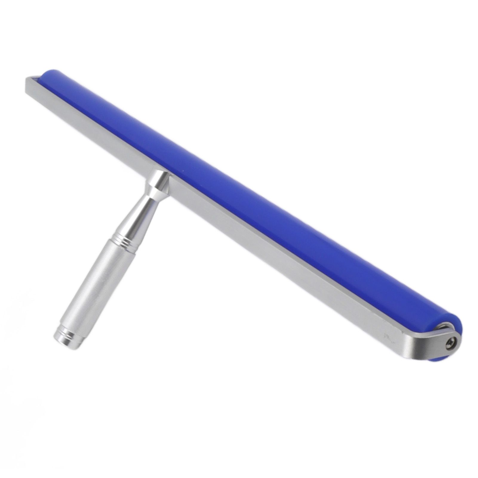Blue Silicone Manual Roller Static Cleaner Tool Sticky Roller for Screen Film Hair Dust Remover Low Viscosity 18in - Image 4