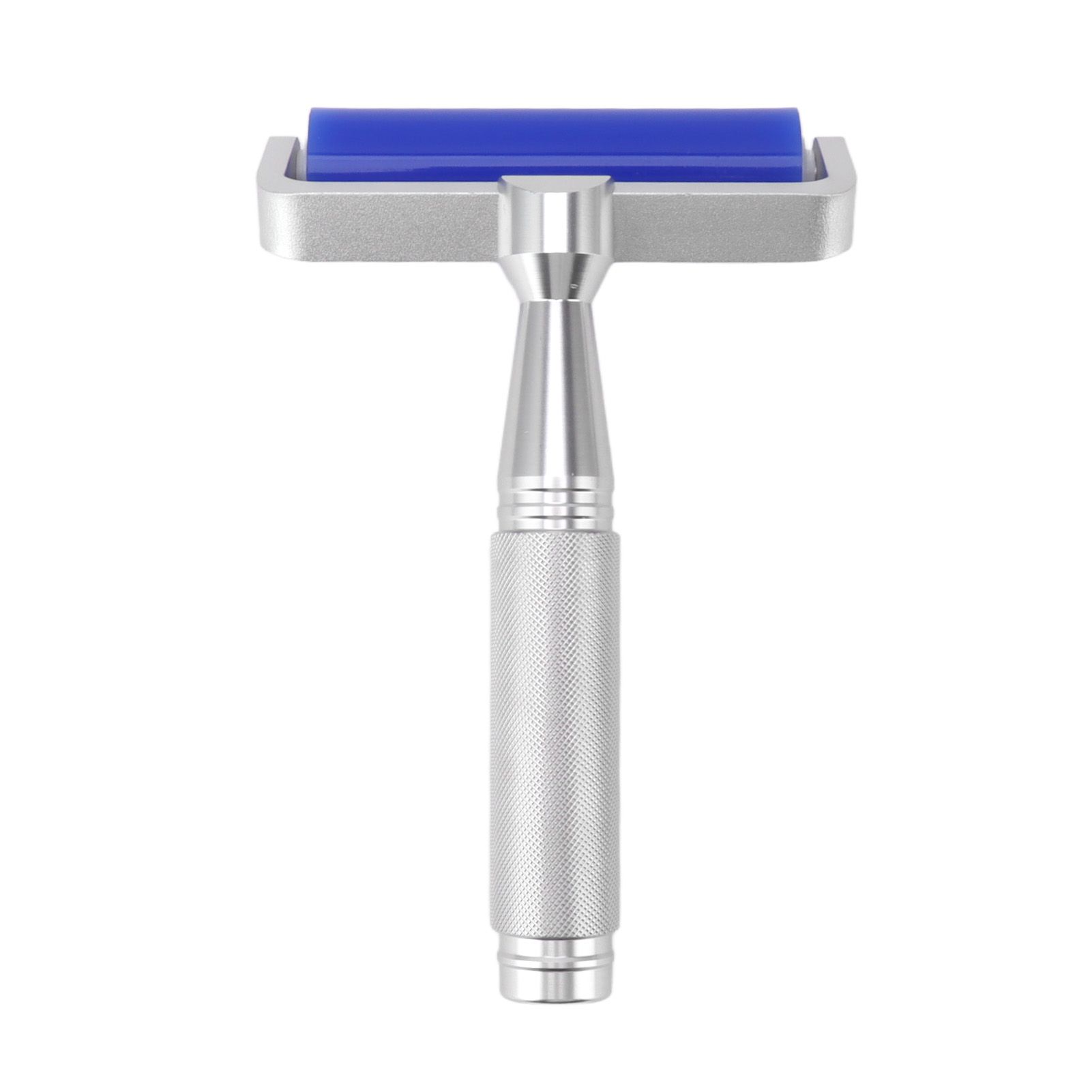 Silicone Manual Roller Cleaner Tool Laminated Static Lint Remover with Metal Handle Blue 8in - Image 6