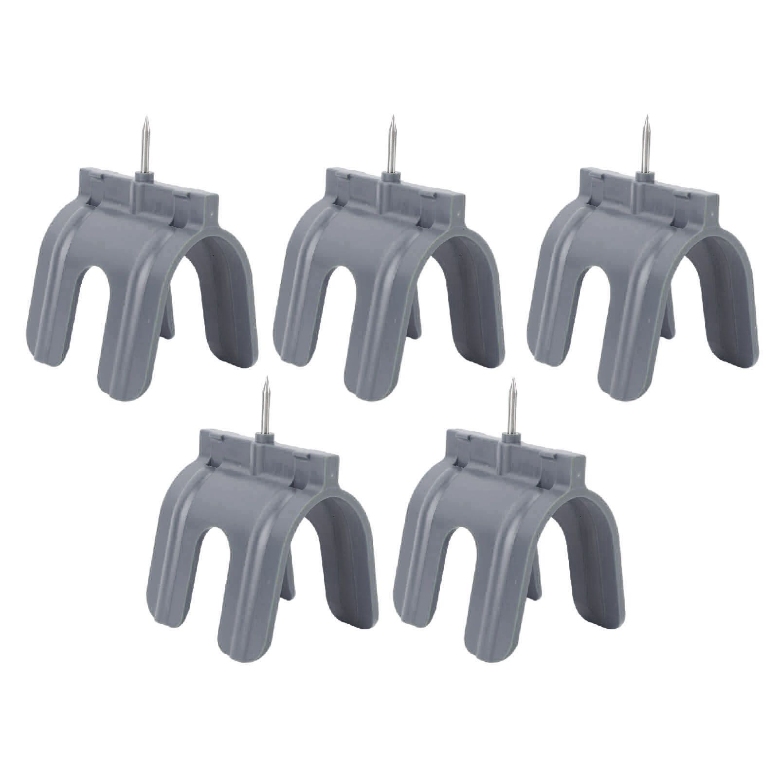 5PCS Drywall Marking Tool Accurate Marking Dry Wall Electric Box Positioner for Electrical Outlets Grey - Image 1