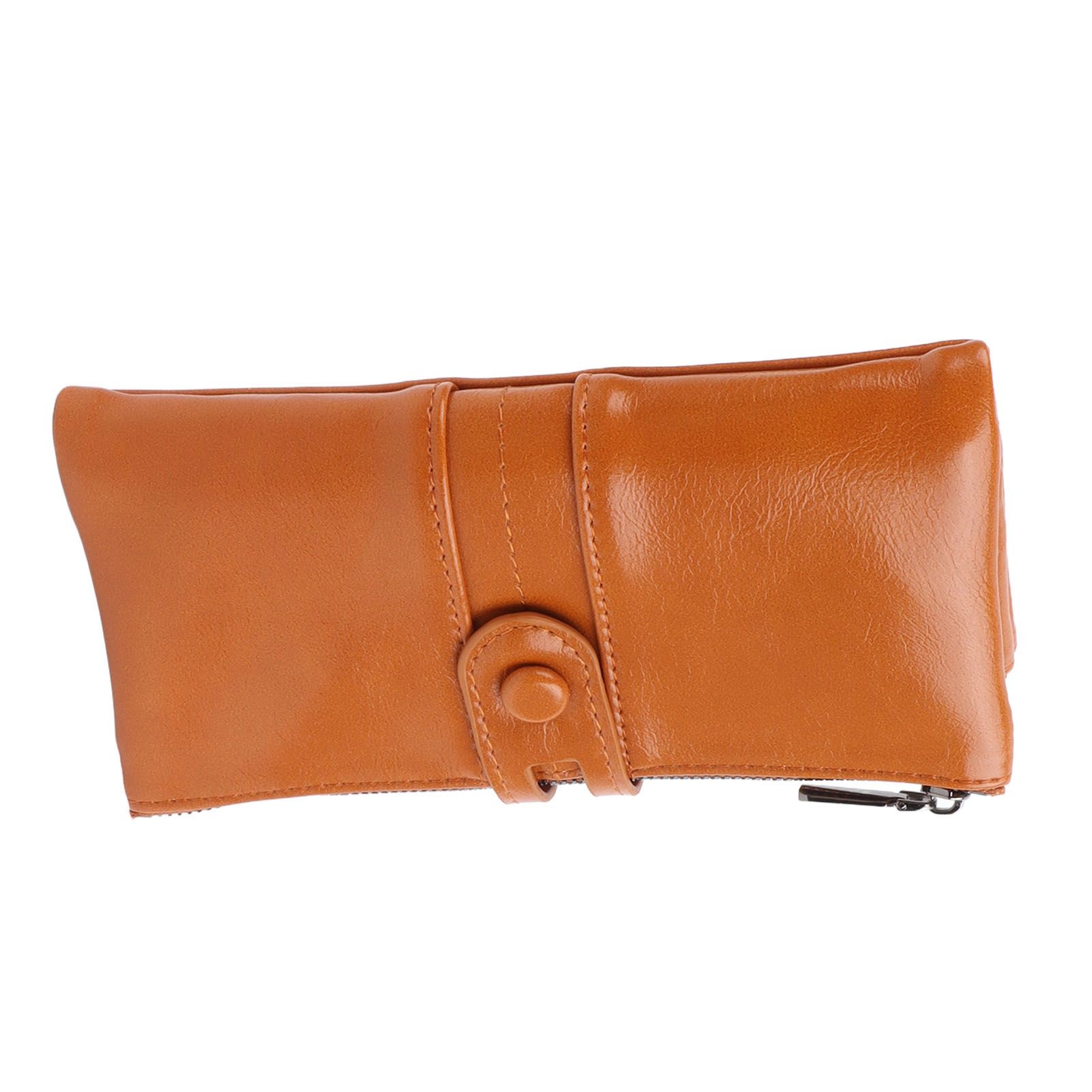 Women Wallet RFID Blocking Large Capacity Zipper Closure PU Leather Retro Style Lady Wallet - Image 5