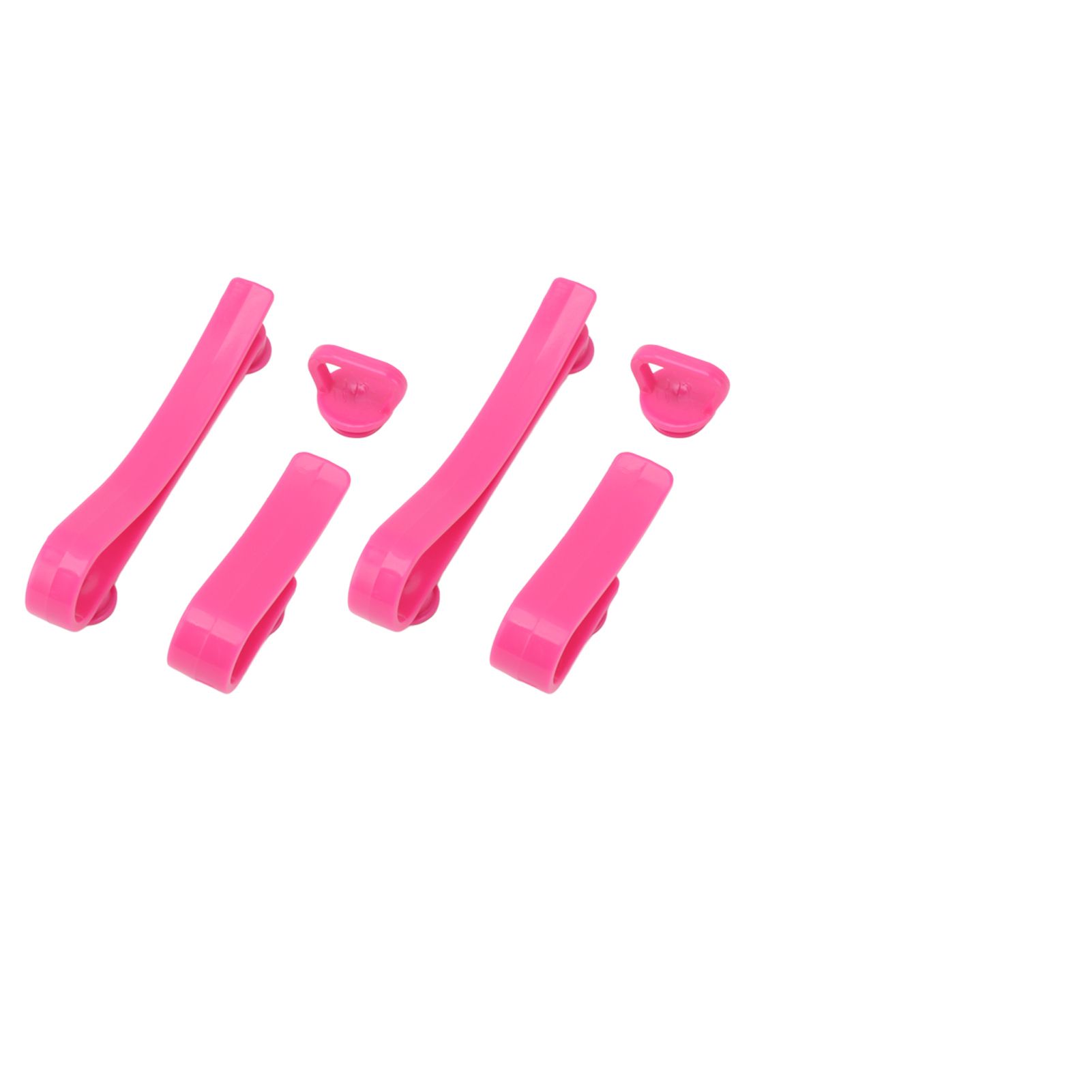 Plastic Beach Bag Hooks Accessories for Bogg Bags Insert Charm Cutie Cup Holder Connector Key Holder Rose Red - Image 1