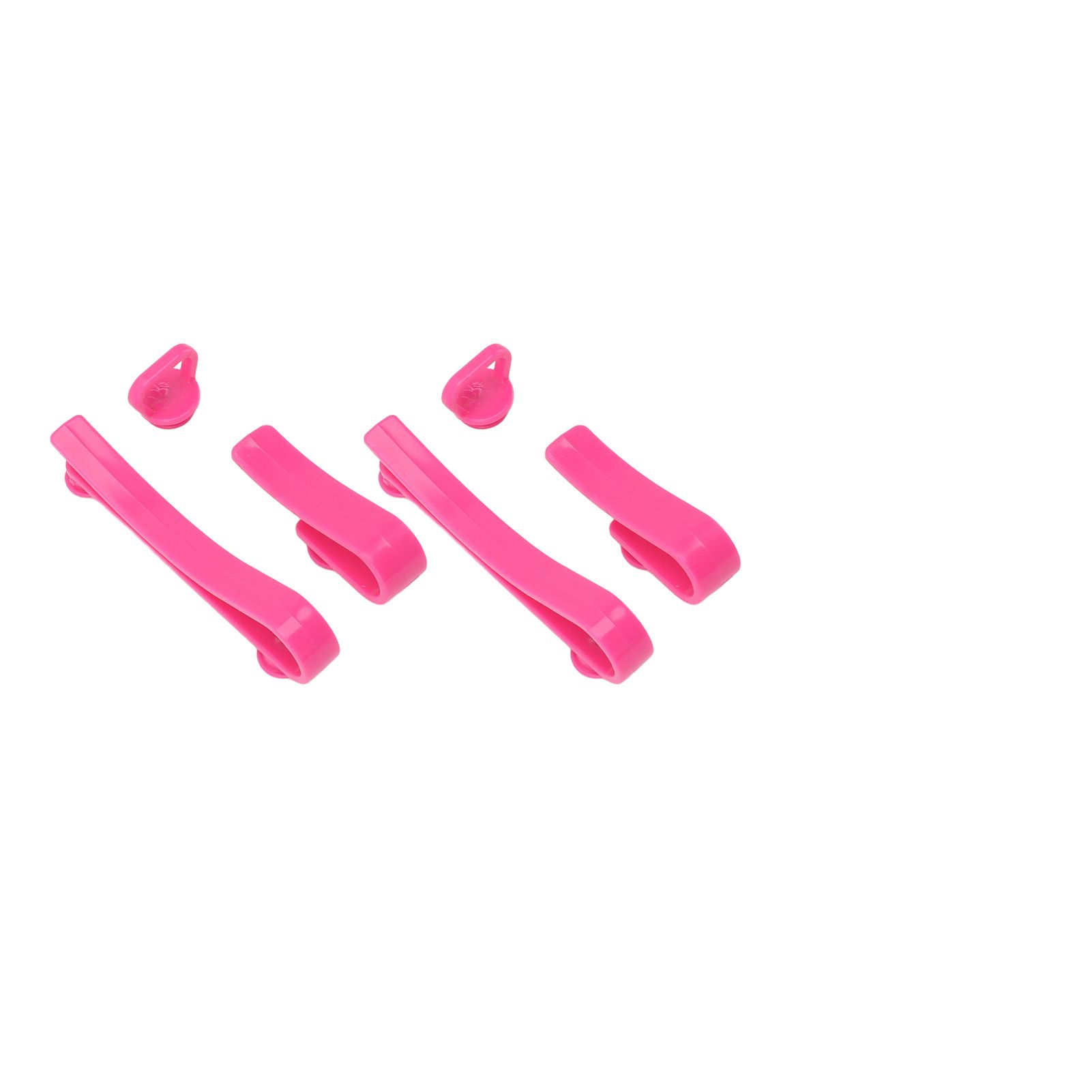 Plastic Beach Bag Hooks Accessories for Bogg Bags Insert Charm Cutie Cup Holder Connector Key Holder Rose Red - Image 3