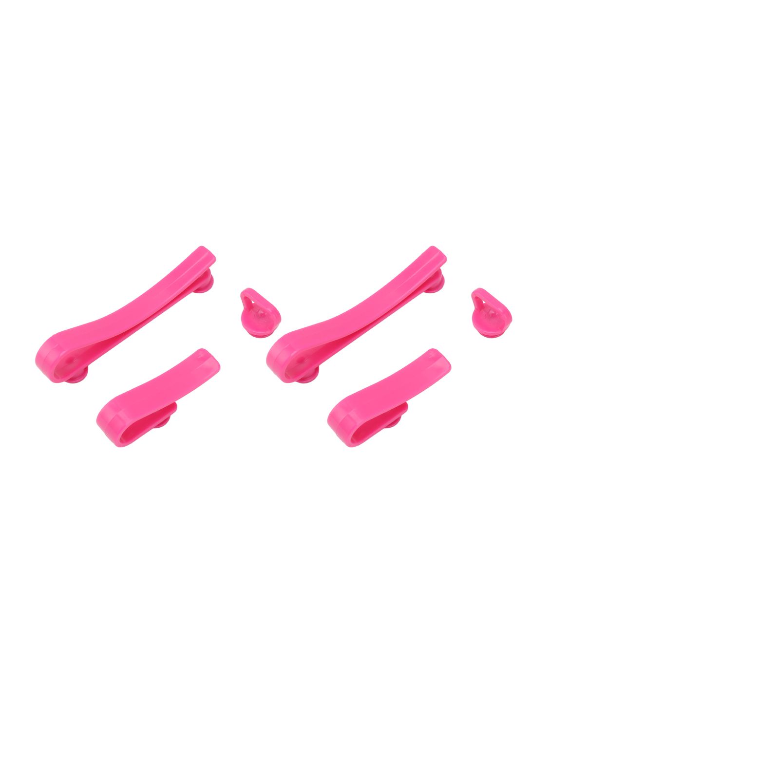 Plastic Beach Bag Hooks Accessories for Bogg Bags Insert Charm Cutie Cup Holder Connector Key Holder Rose Red - Image 5