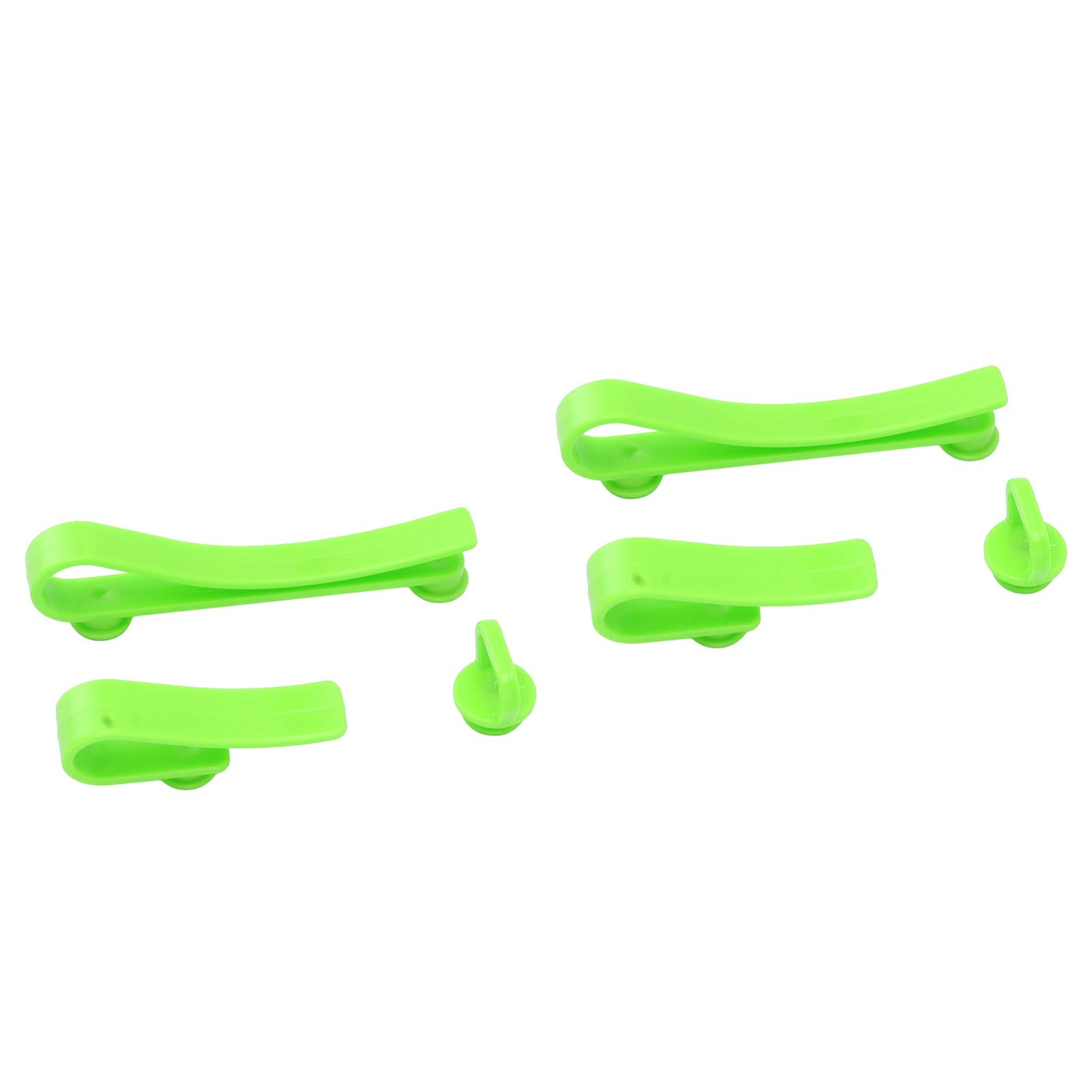 Plastic Beach Bag Hooks Accessories for Bogg Bags Insert Charm Cutie Cup Holder Connector Key Holder Green - Image 8