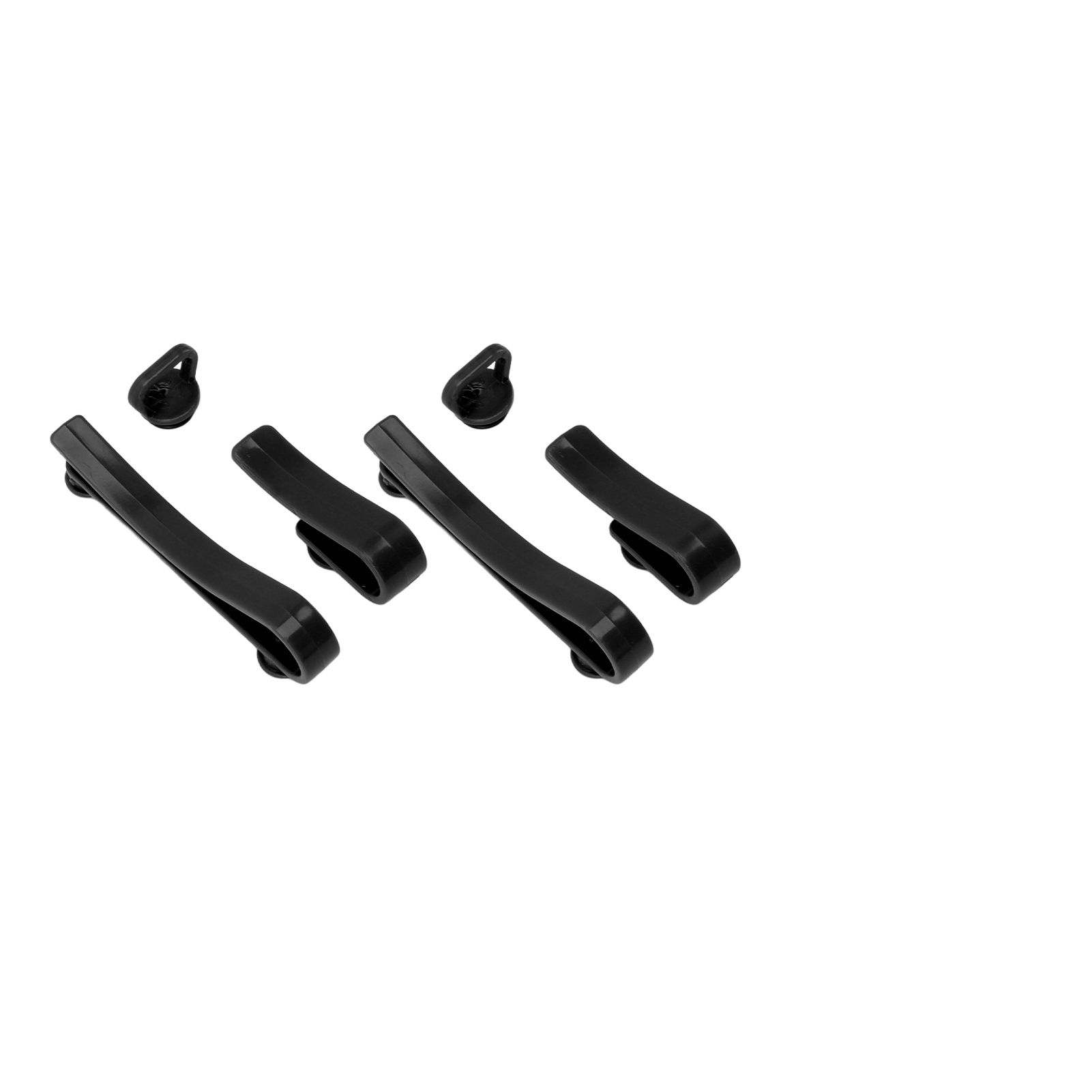 Plastic Beach Bag Hooks Accessories for Bogg Bags Insert Charm Cutie Cup Holder Connector Key Holder Black - Image 3