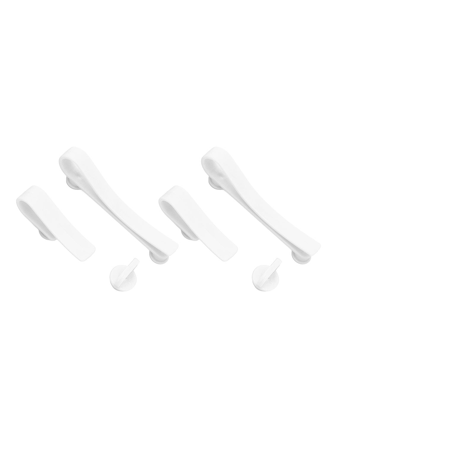 Plastic Beach Bag Hooks Accessories for Bogg Bags Insert Charm Cutie Cup Holder Connector Key Holder White - Image 4