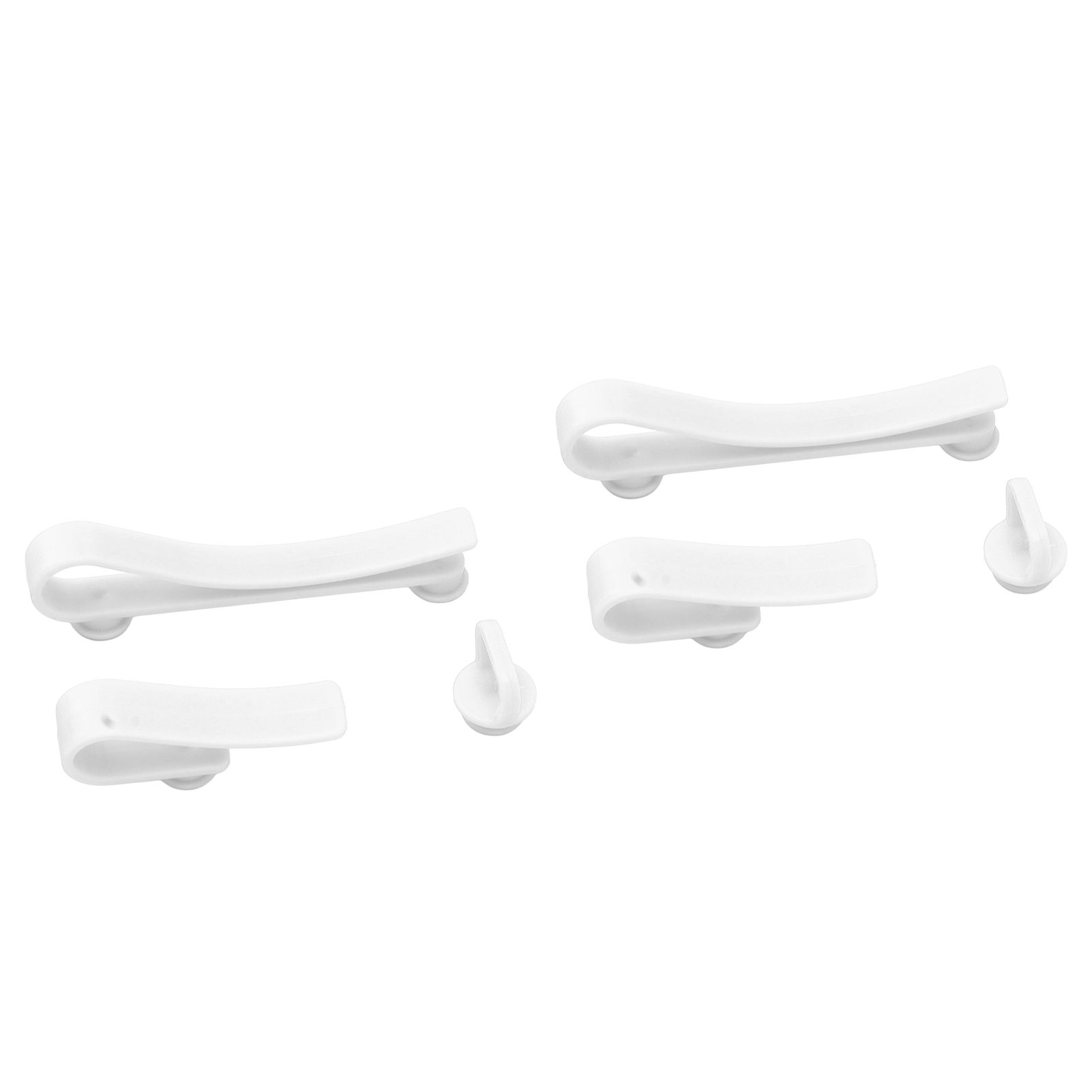 Plastic Beach Bag Hooks Accessories for Bogg Bags Insert Charm Cutie Cup Holder Connector Key Holder White - Image 8