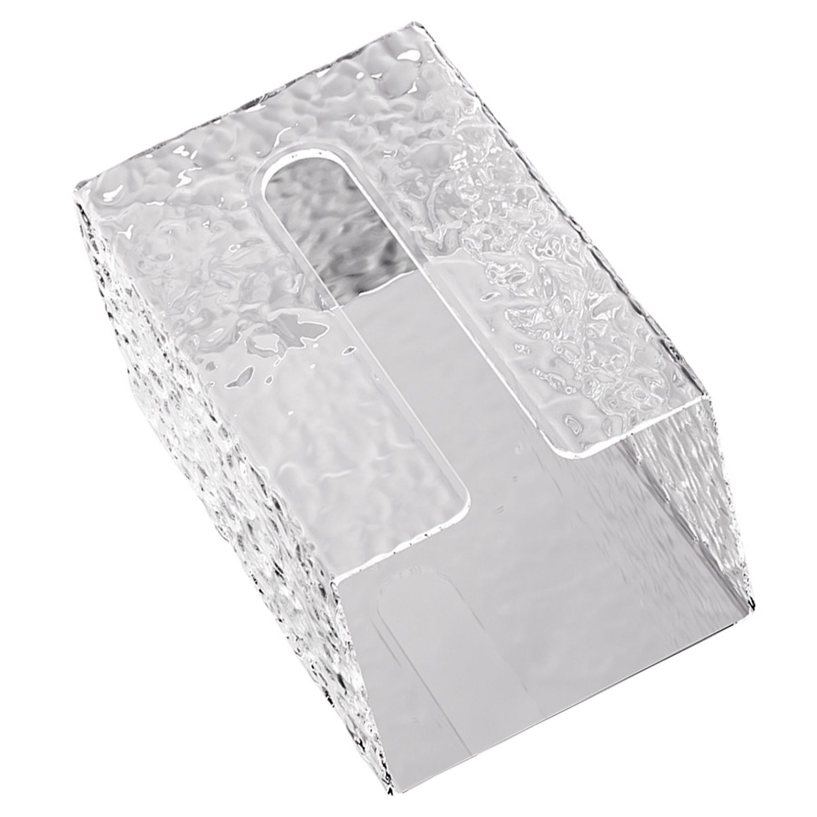 Wall Mounted Tissue Box Glacier Pattern Multifunctional Light Luxury Style Tissue Dispenser Box for Bathroom - Image 2