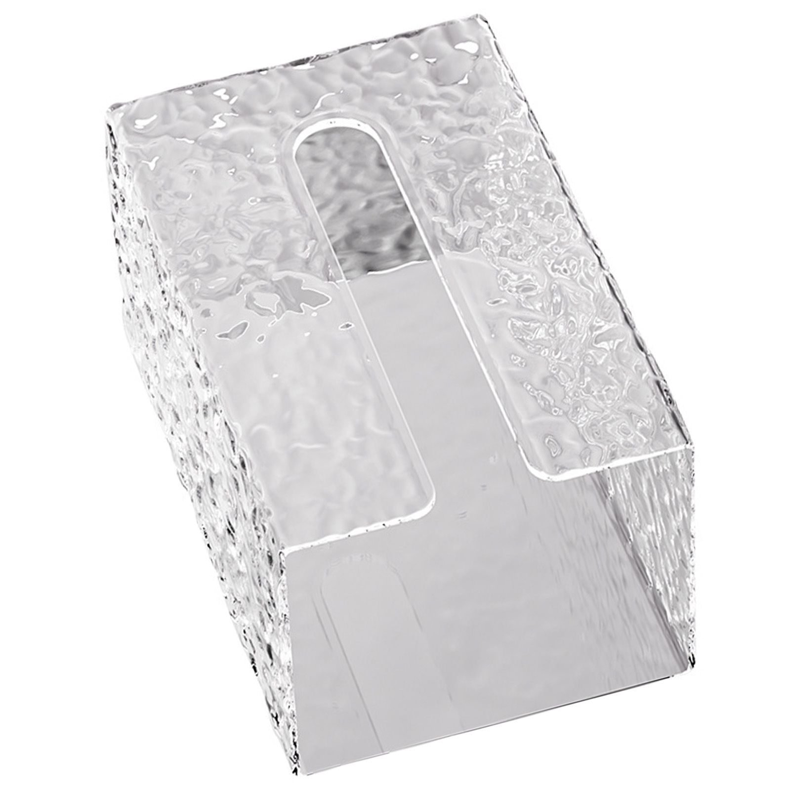 Wall Mounted Tissue Box Glacier Pattern Multifunctional Light Luxury Style Tissue Dispenser Box for Bathroom - Image 3