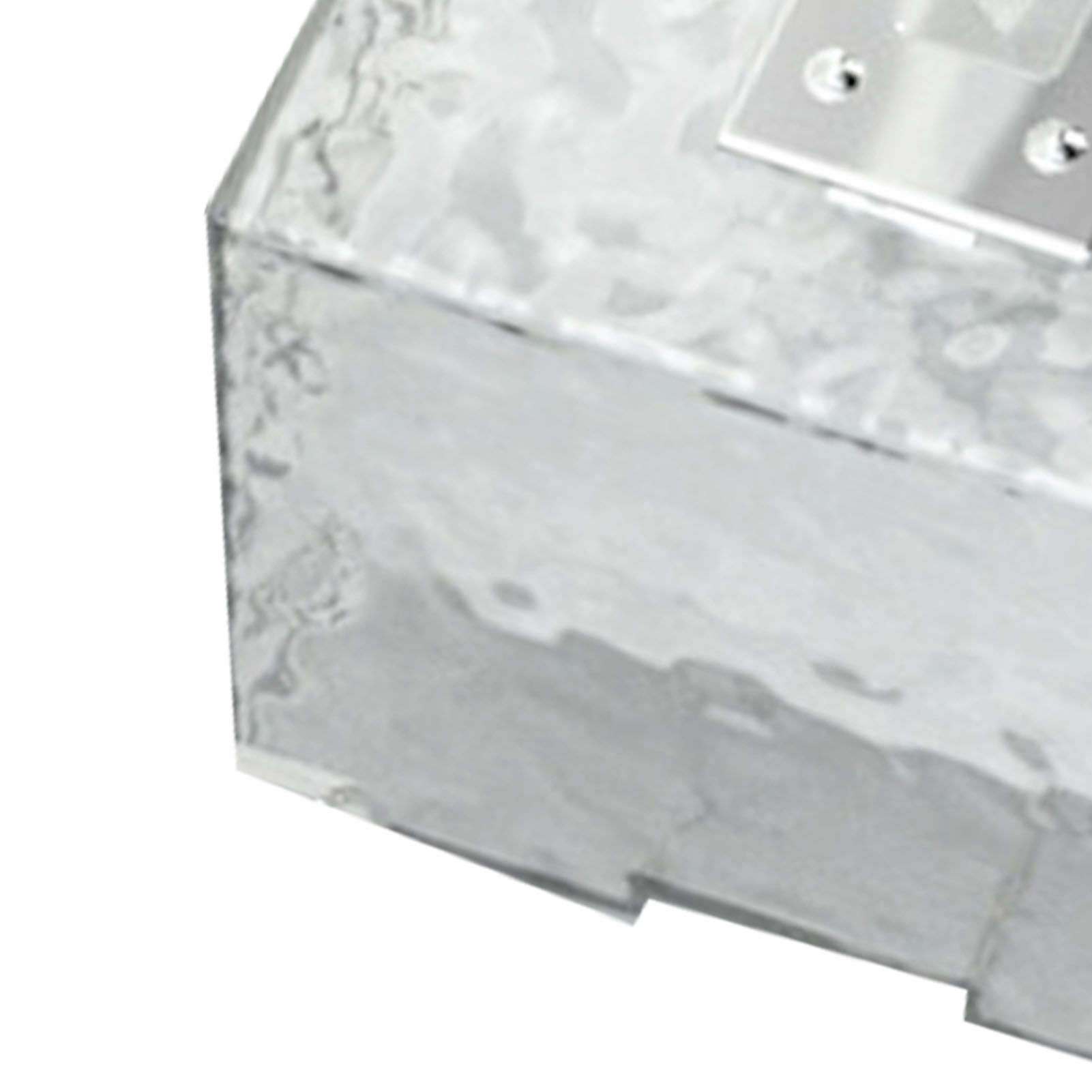 Napkin Paper Holder Box Space Saving Home Decoration Rugged Wall Mounted Tissue Box for Living Room Bedroom Transparent Silver - Image 8